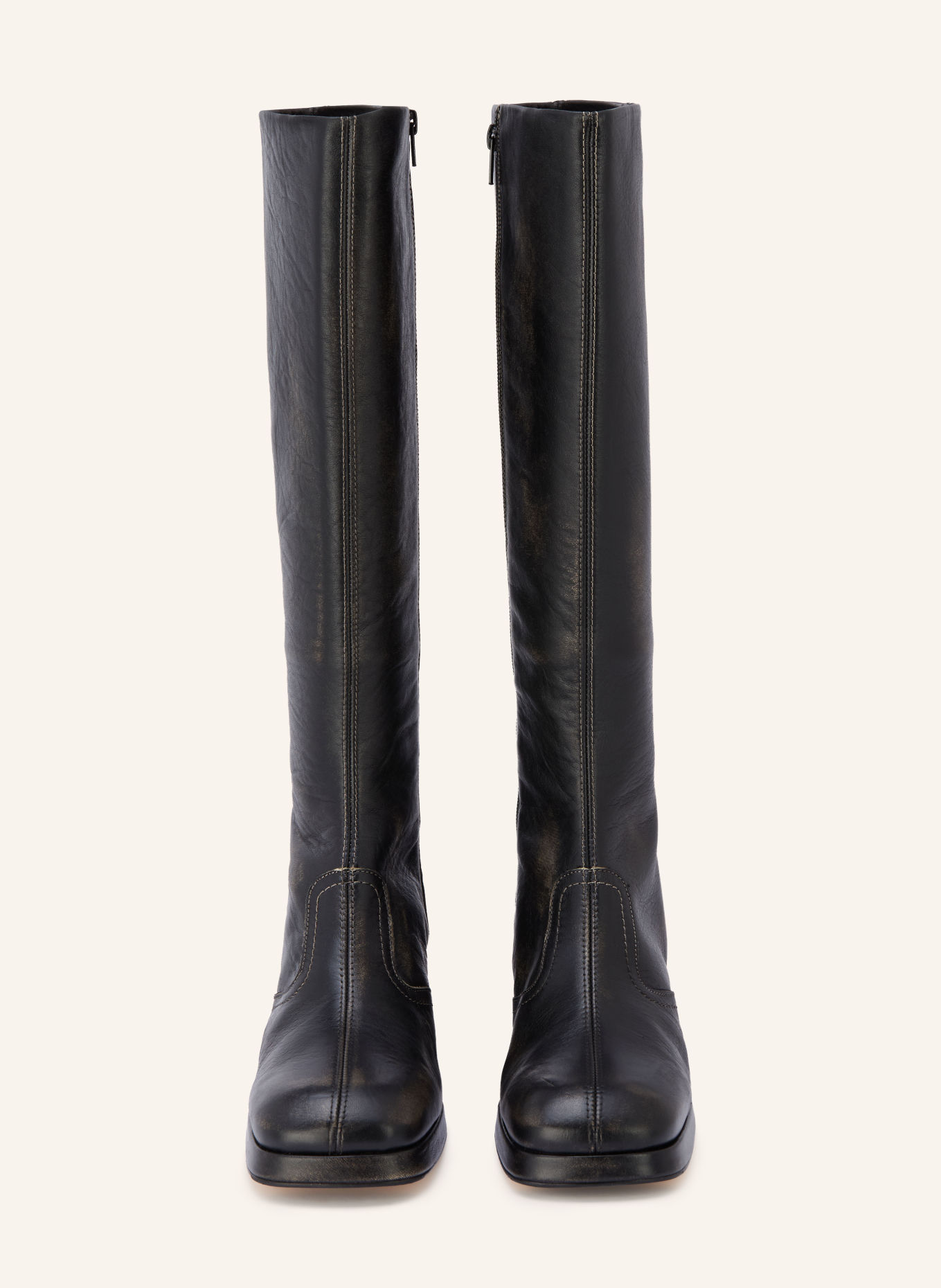 MIISTA DONNA Boots: BLACK