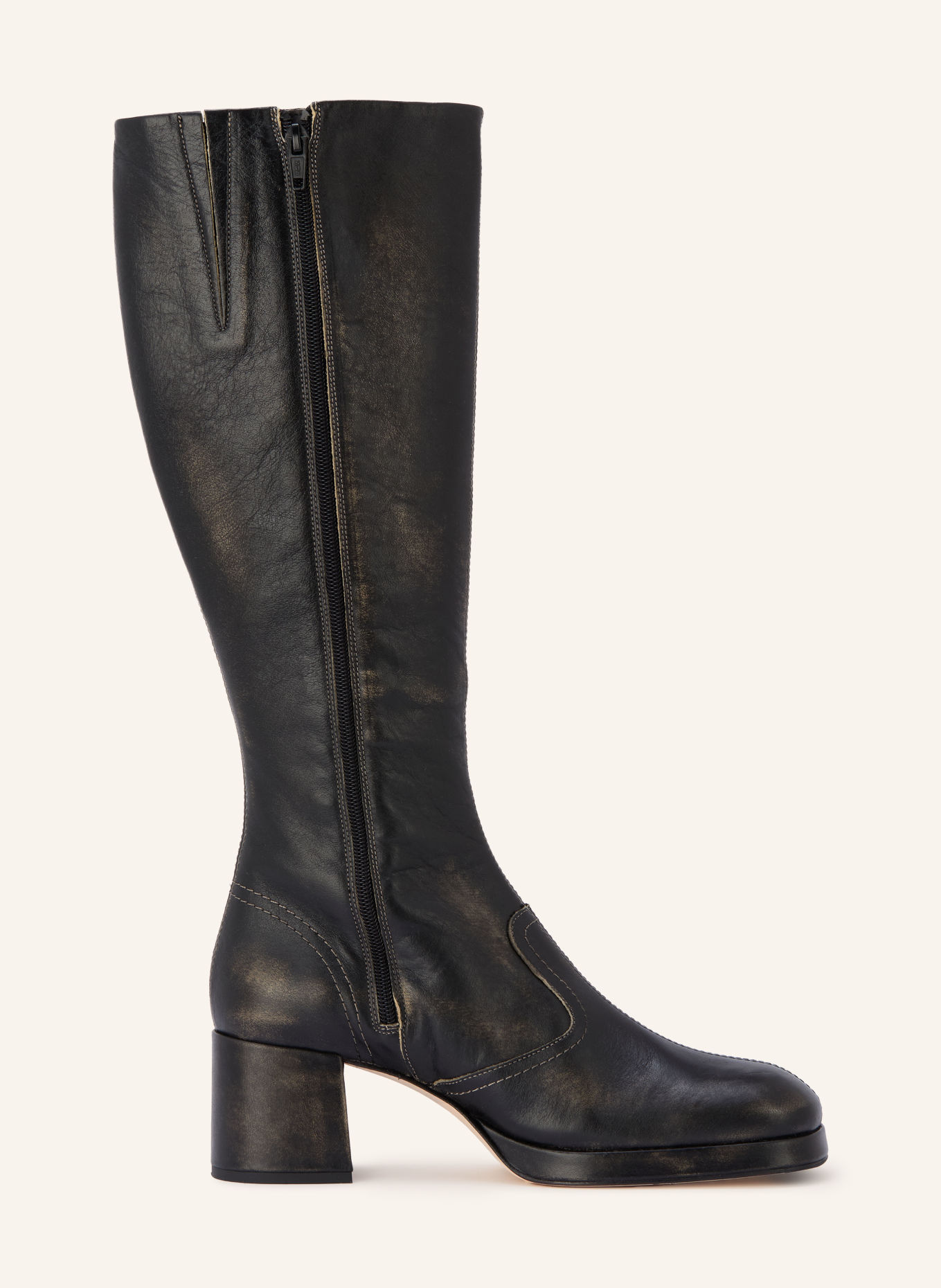MIISTA DONNA Boots: BLACK
