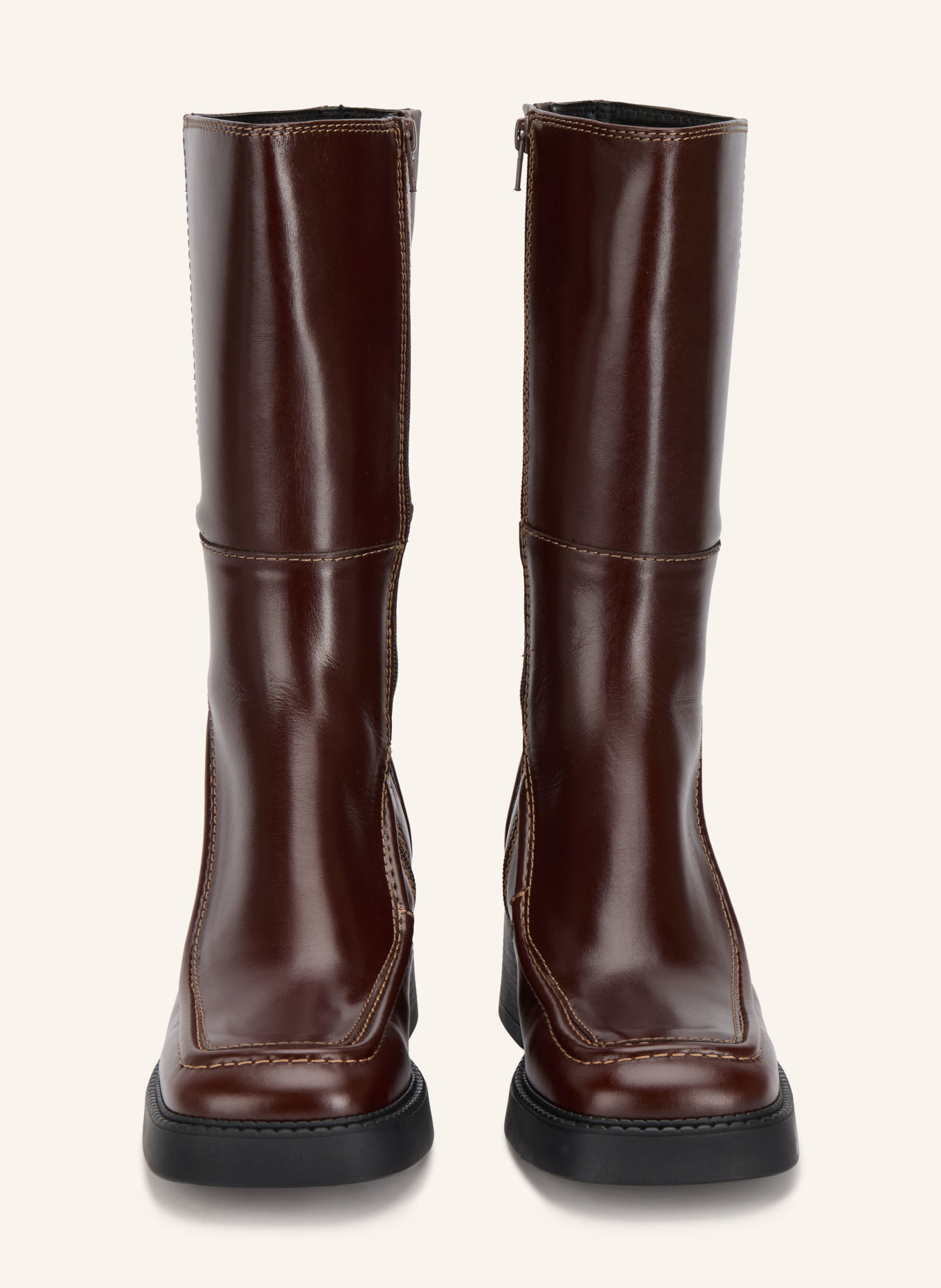 MIISTA DAGMARA Boots: DARK BROWN