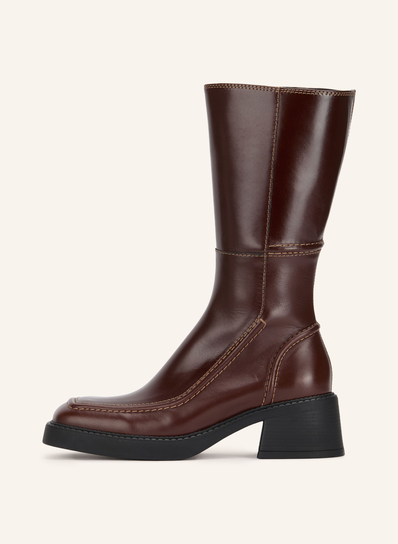 MIISTA DAGMARA Boots: DARK BROWN
