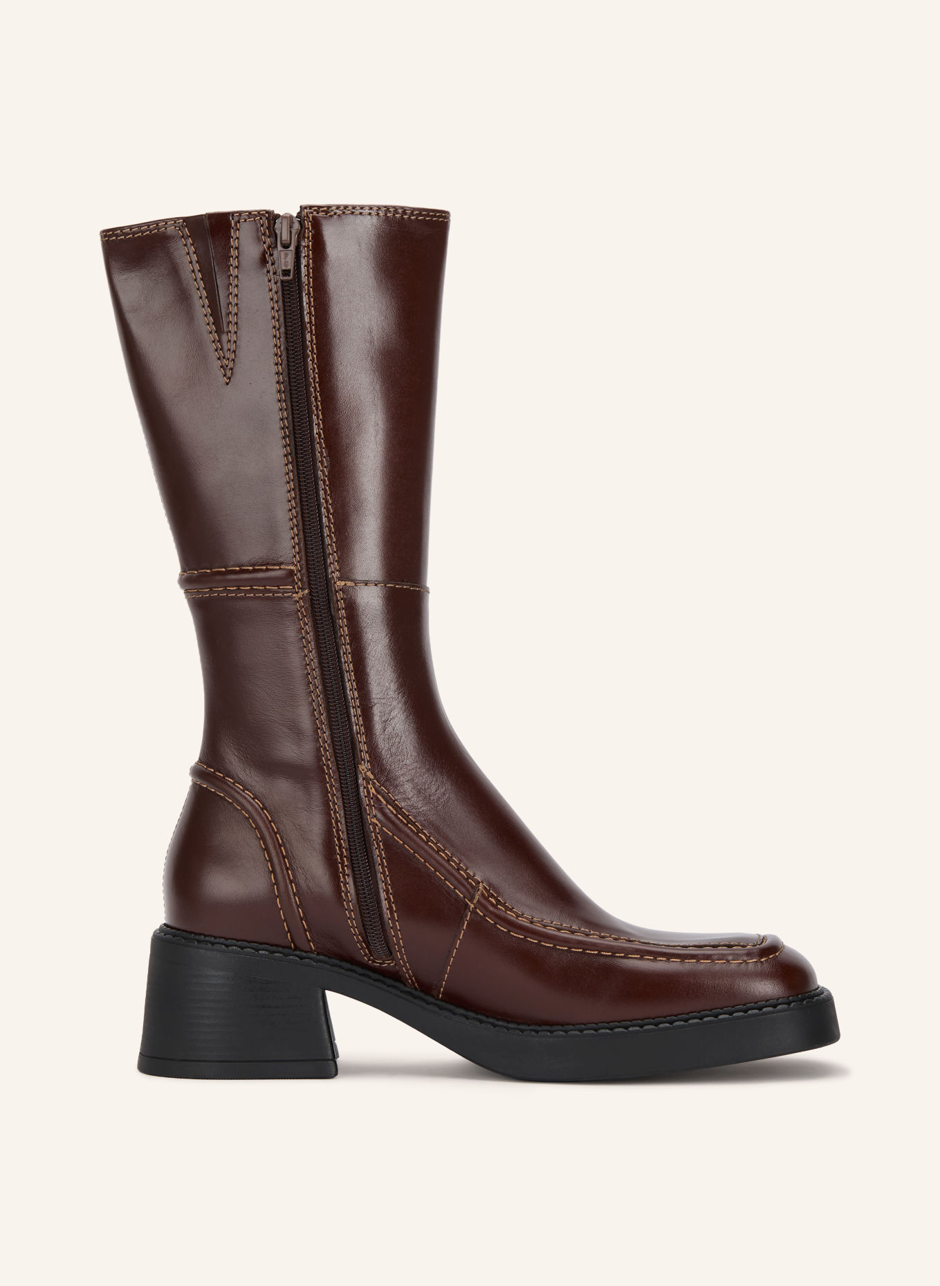 MIISTA DAGMARA Boots: DARK BROWN