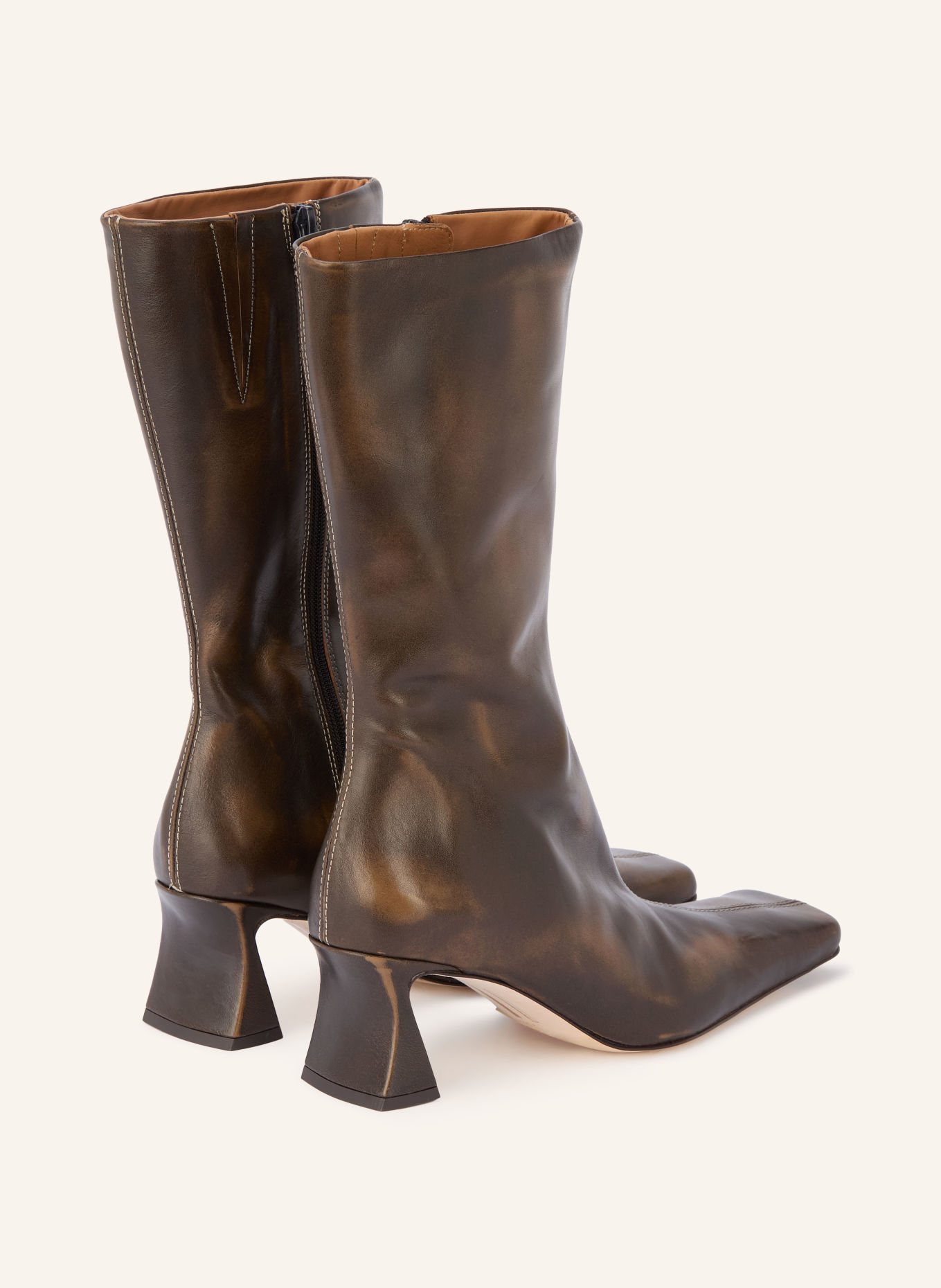 MIISTA Laarzen ARAXI: MARRON FONCÉ