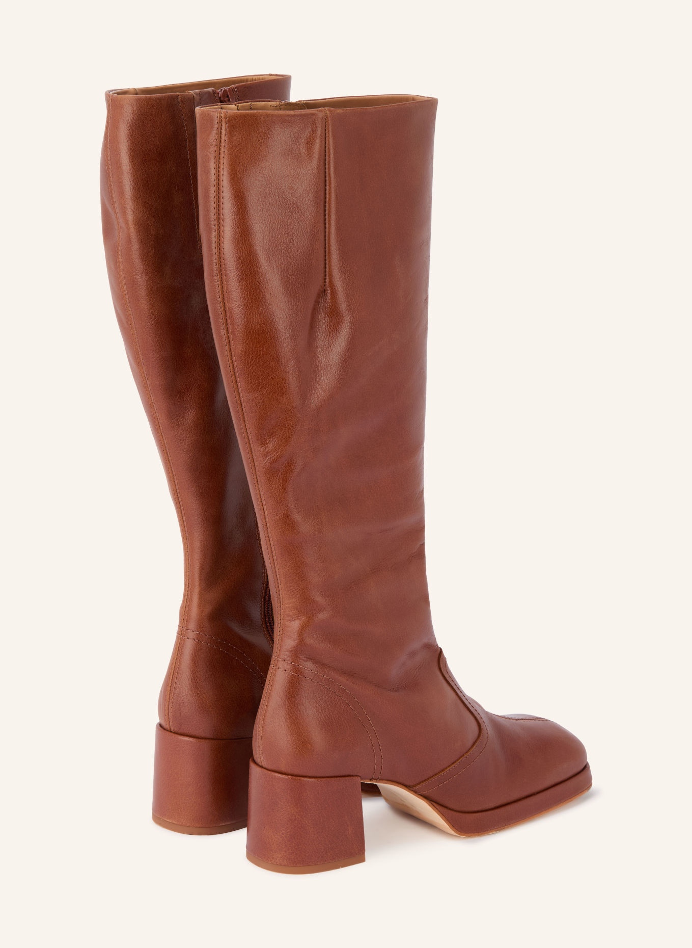 MIISTA Laarzen DONNA: BRUIN