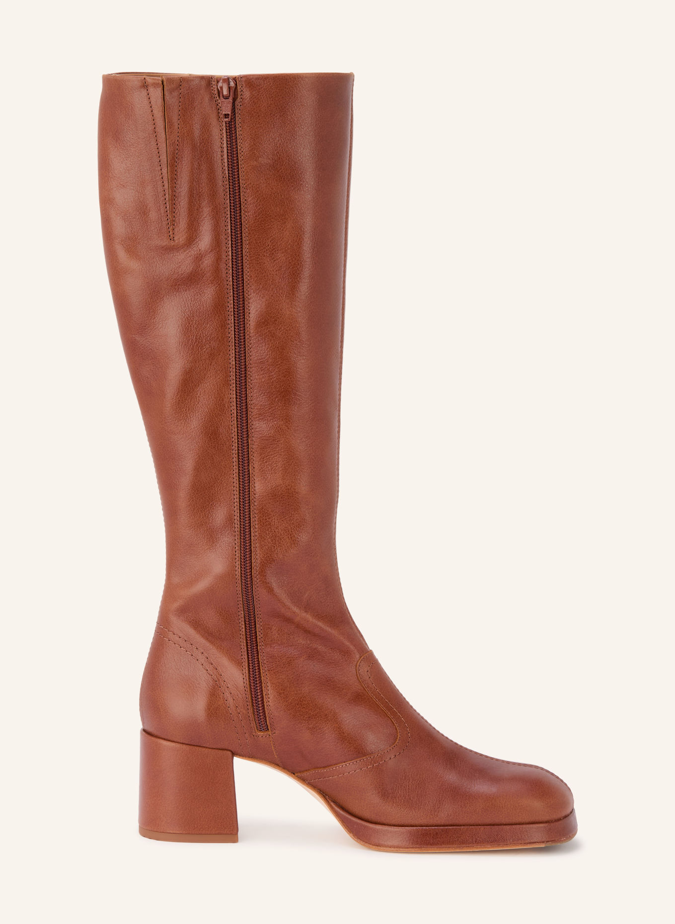 MIISTA Laarzen DONNA: BRUIN
