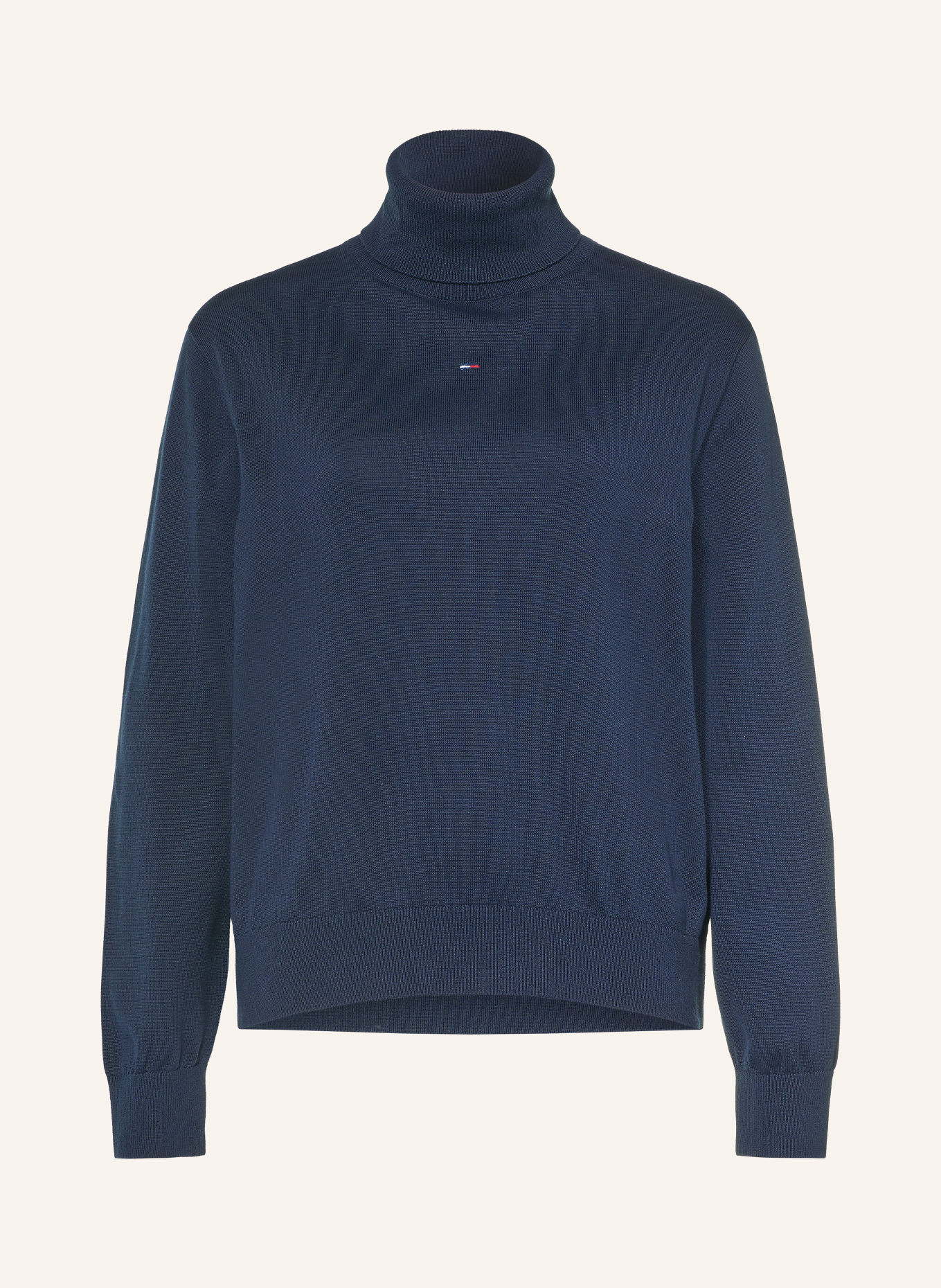TOMMY JEANS Pull à col roulé: BLEU FONCÉ