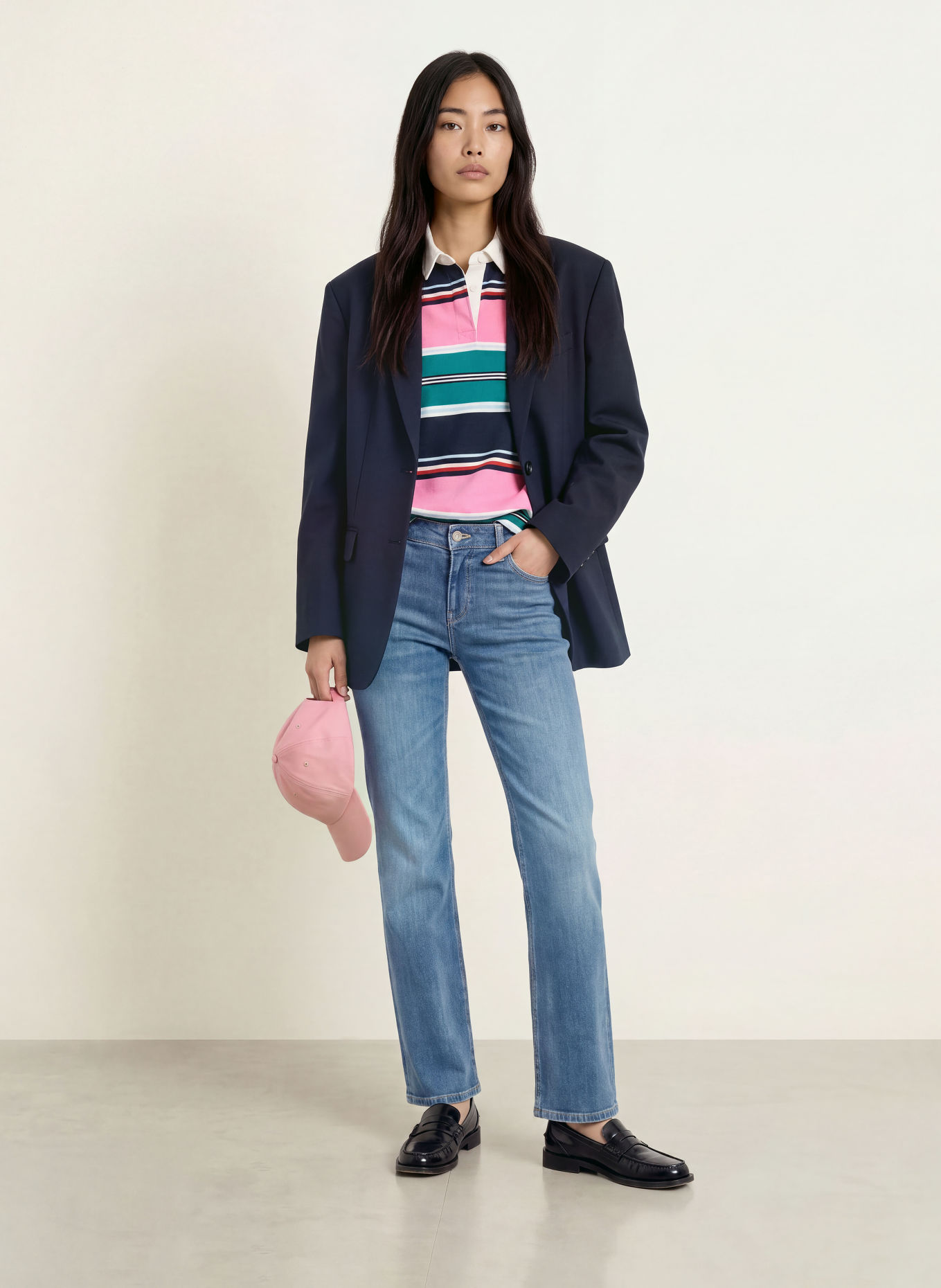 TOMMY JEANS Blugi drepți SOPHIE: 1A5 Denim Medium