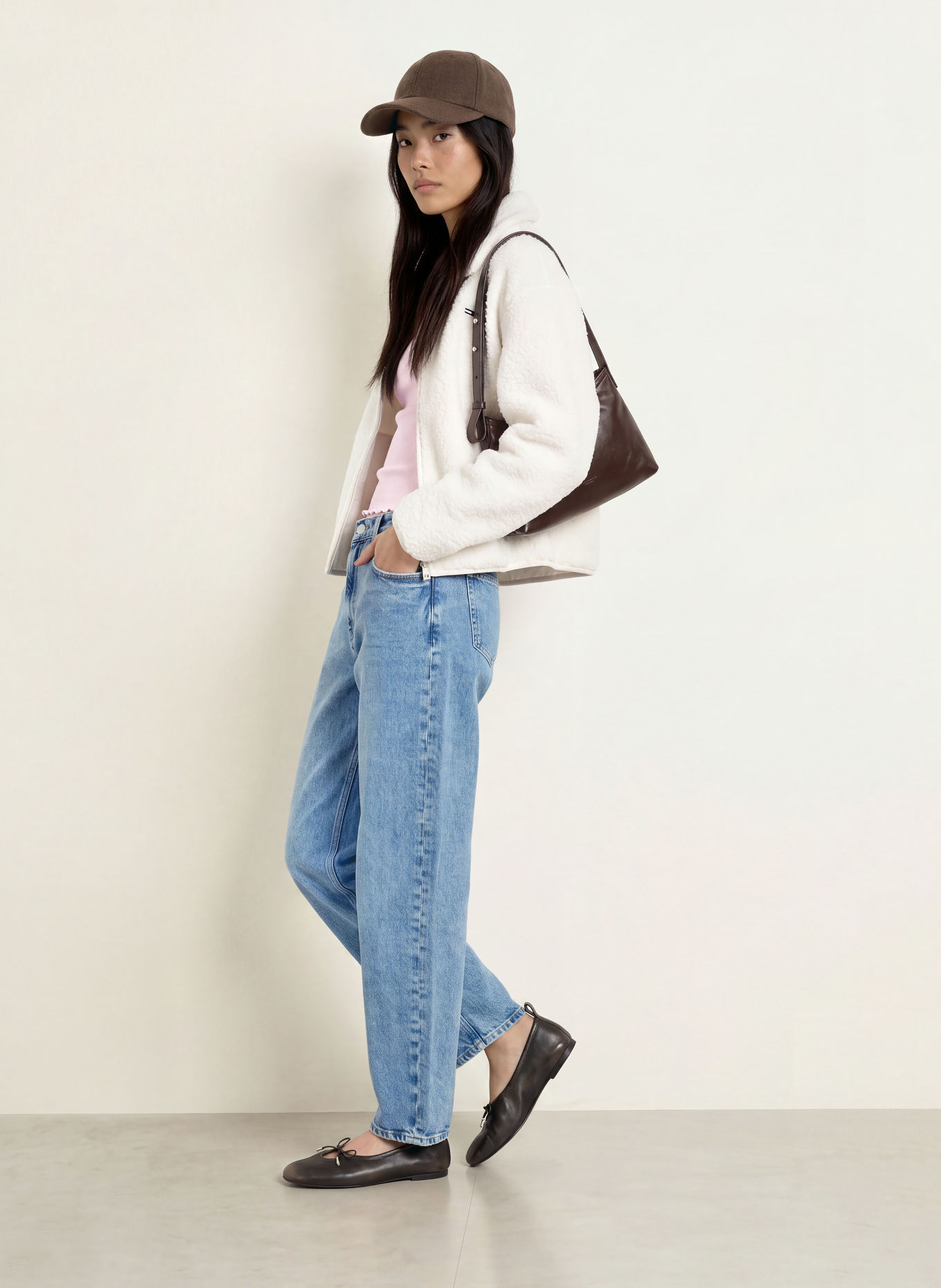 TOMMY JEANS Jeansy typu barrel JEANIE: 1A5 Denim Medium
