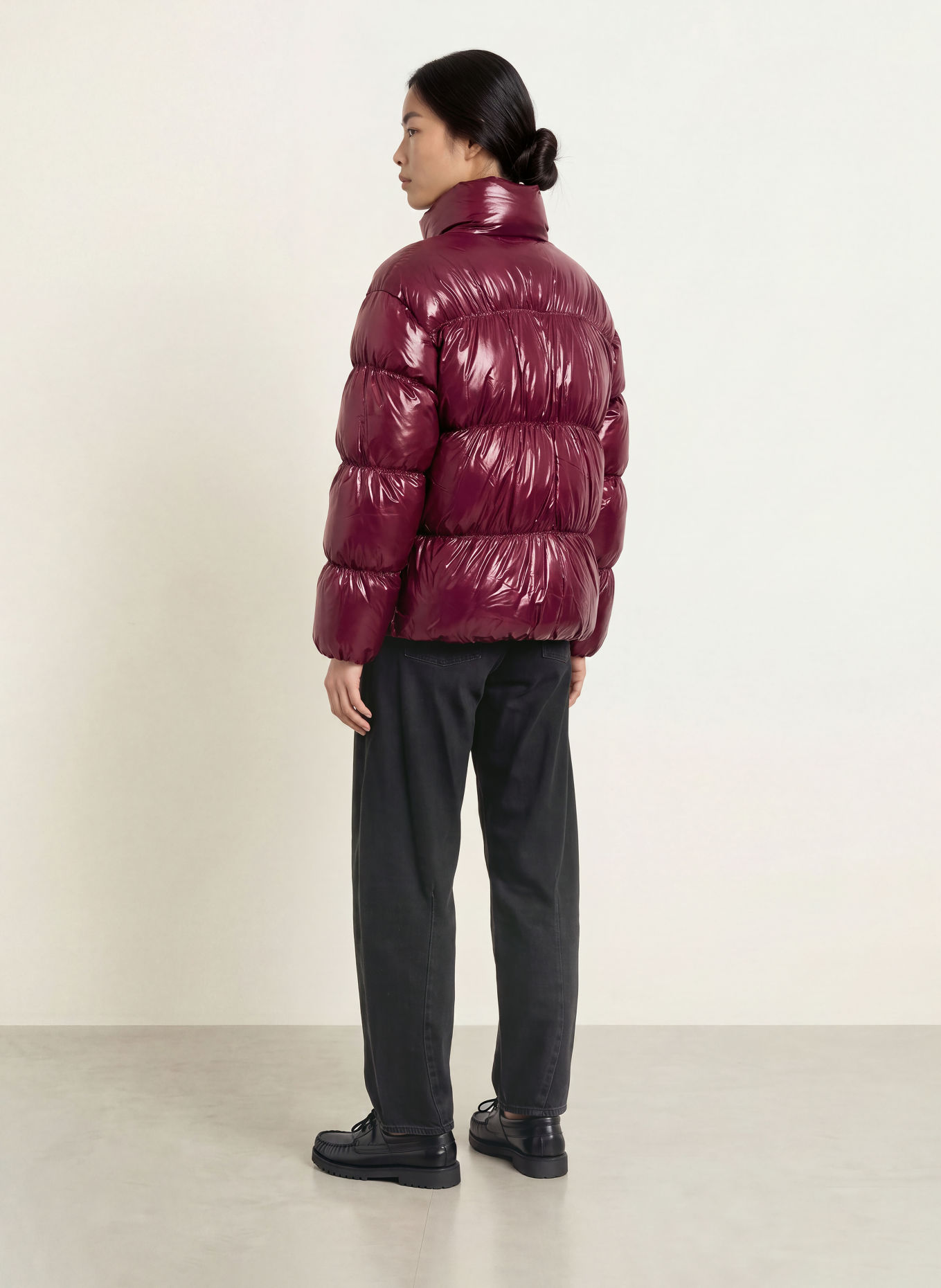 TOMMY JEANS Doudoune: ROUGE FONCÉ