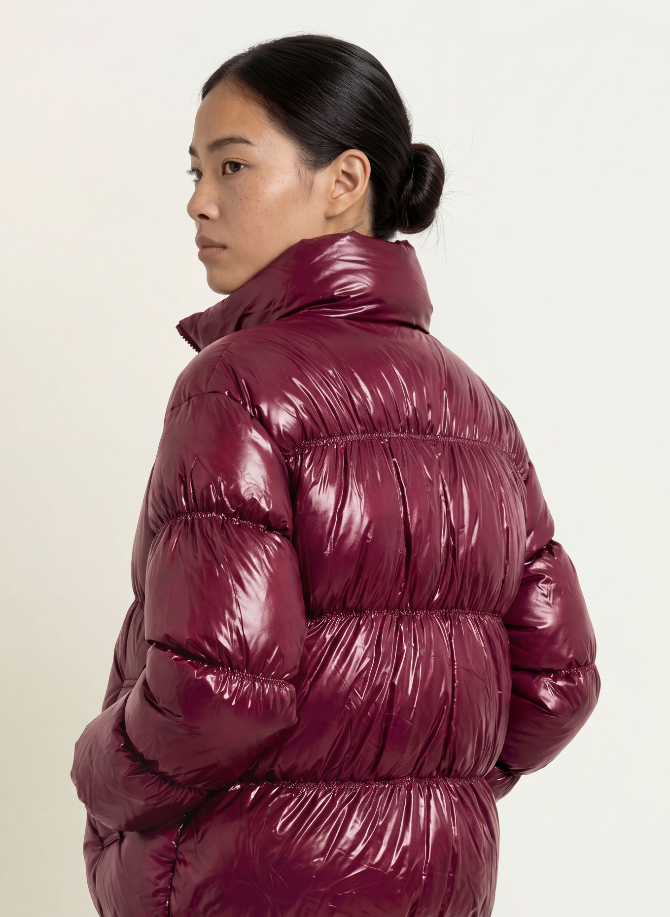 TOMMY JEANS Doudoune: ROUGE FONCÉ