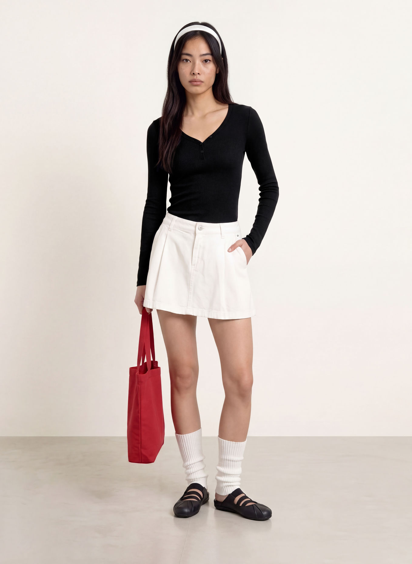 TOMMY JEANS Tricouri cu mânecă lungă: NEGRU