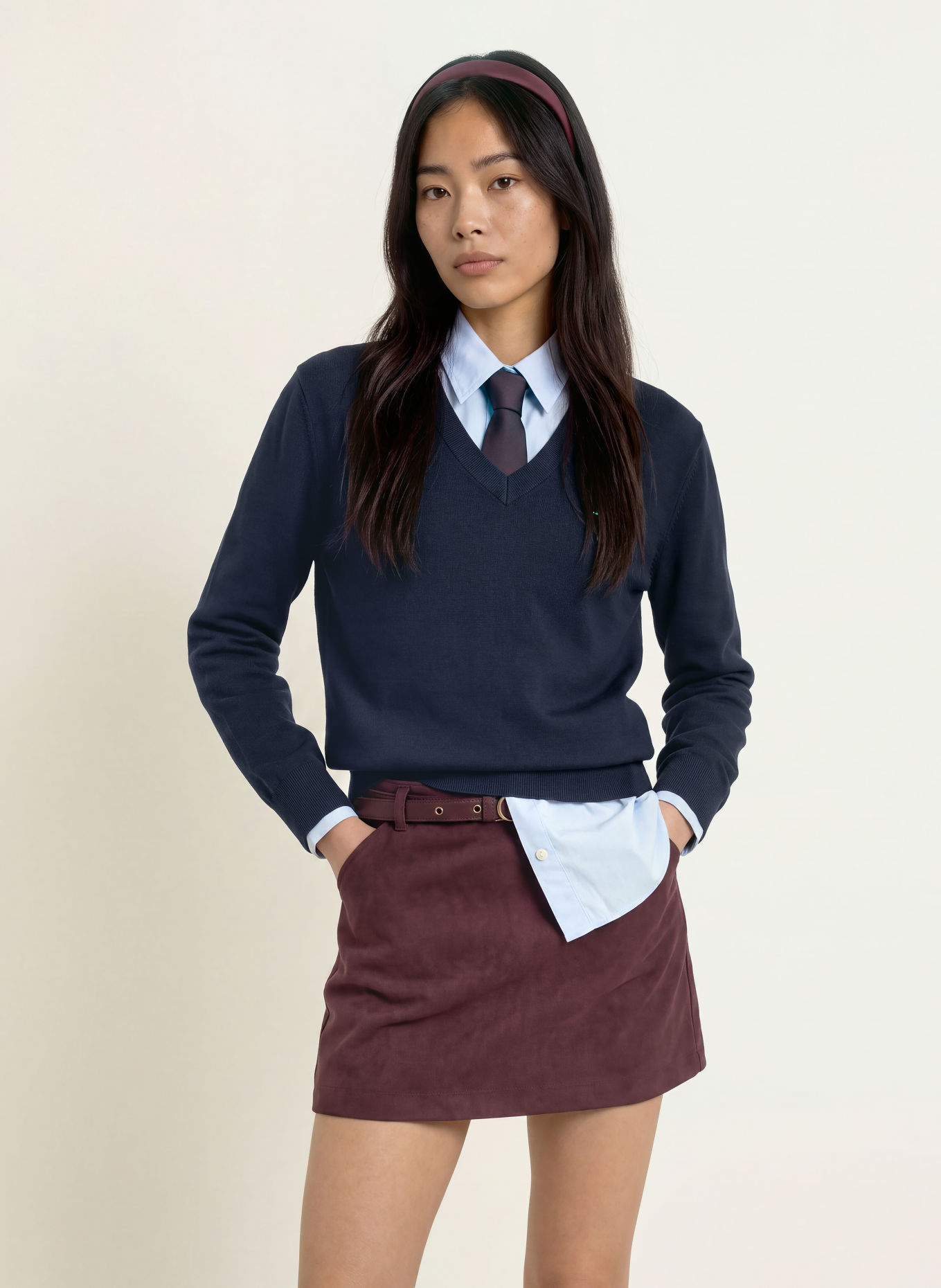 TOMMY JEANS Pull: BLEU FONCÉ