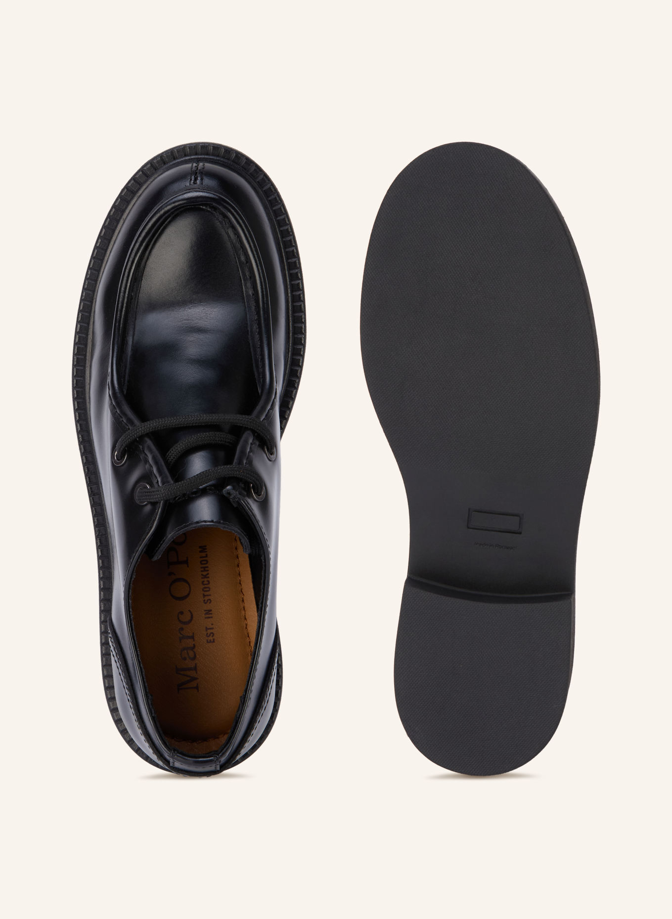 Marc O'Polo Veterschoen: ZWART