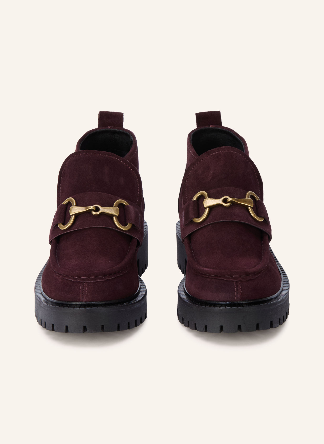 Marc O'Polo Loafers PHIA: LILAS FONCÉ / OR