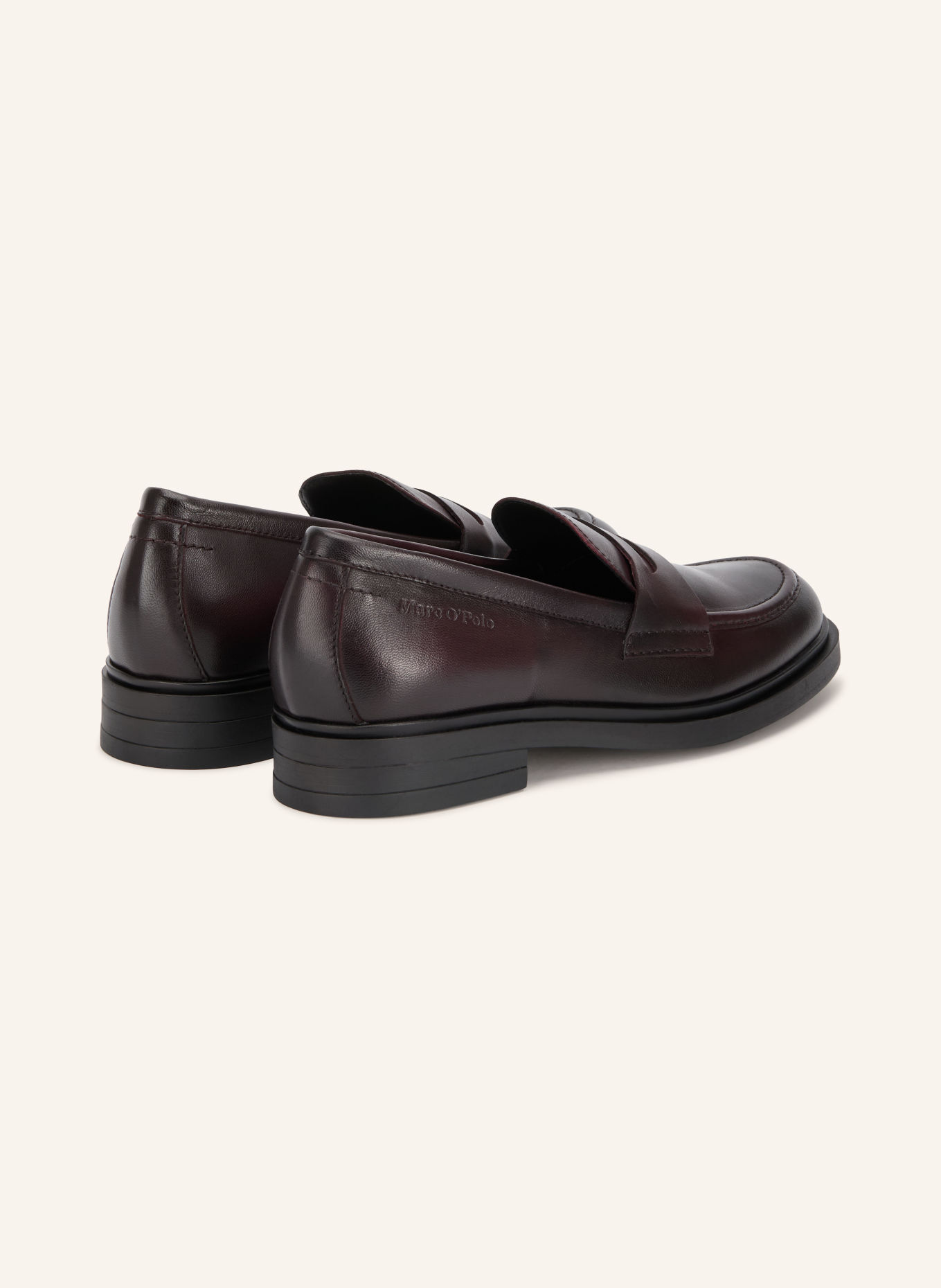Marc O'Polo Penny-Loafer PAULA: DUNKELROT