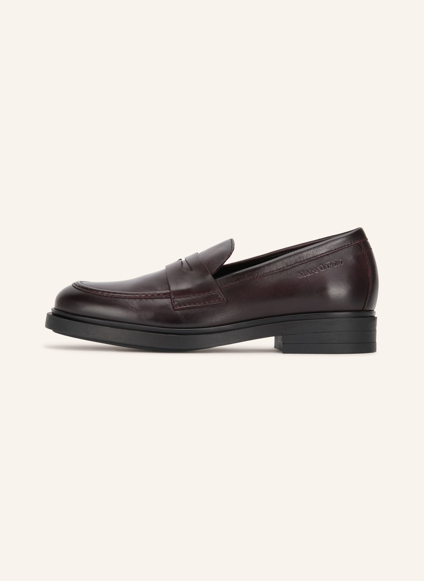 Marc O'Polo Penny-Loafer PAULA: DUNKELROT