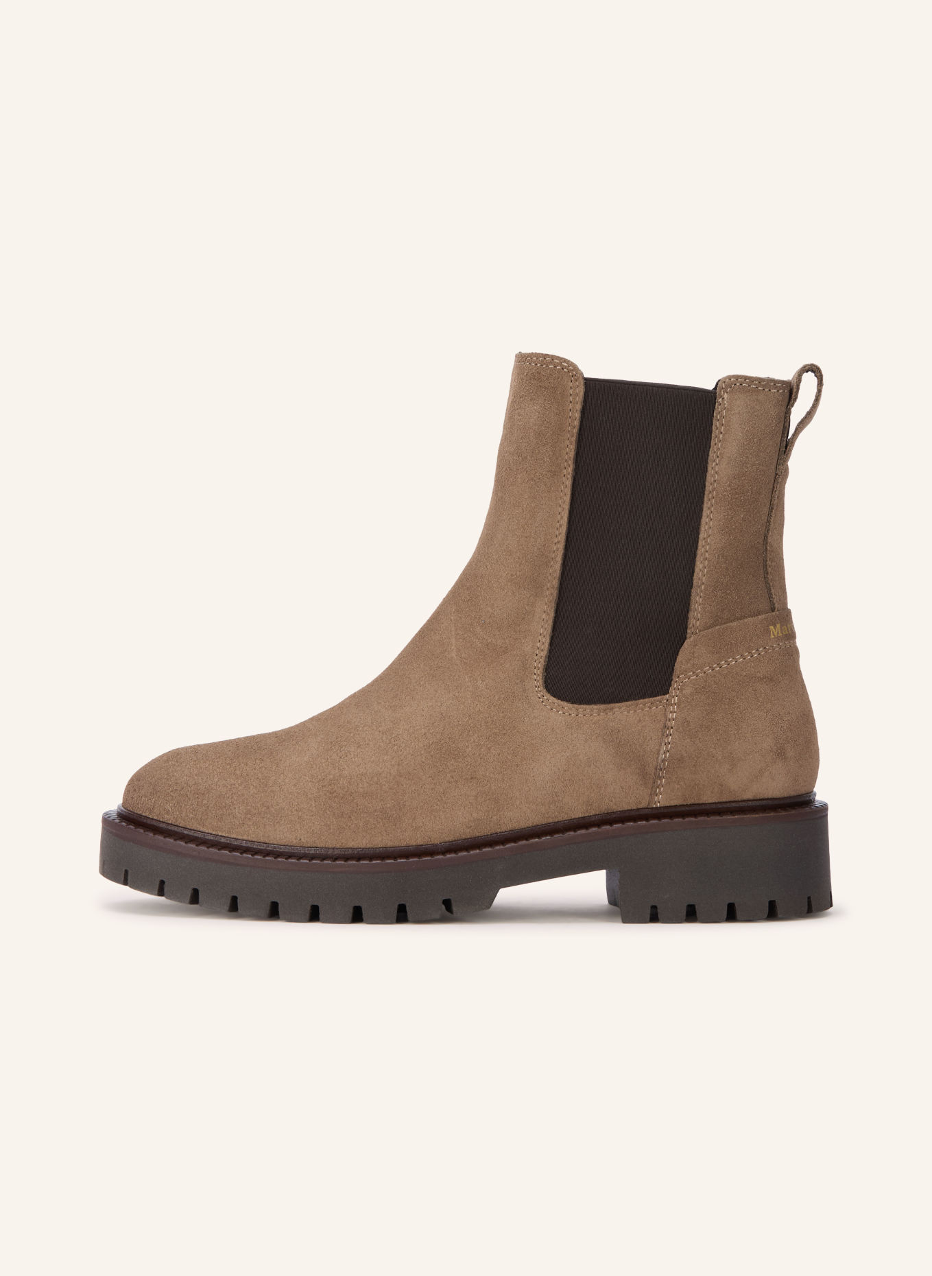 Marc O'Polo Bottines Chelsea PHIA: BEIGE / MARRON FONCÉ