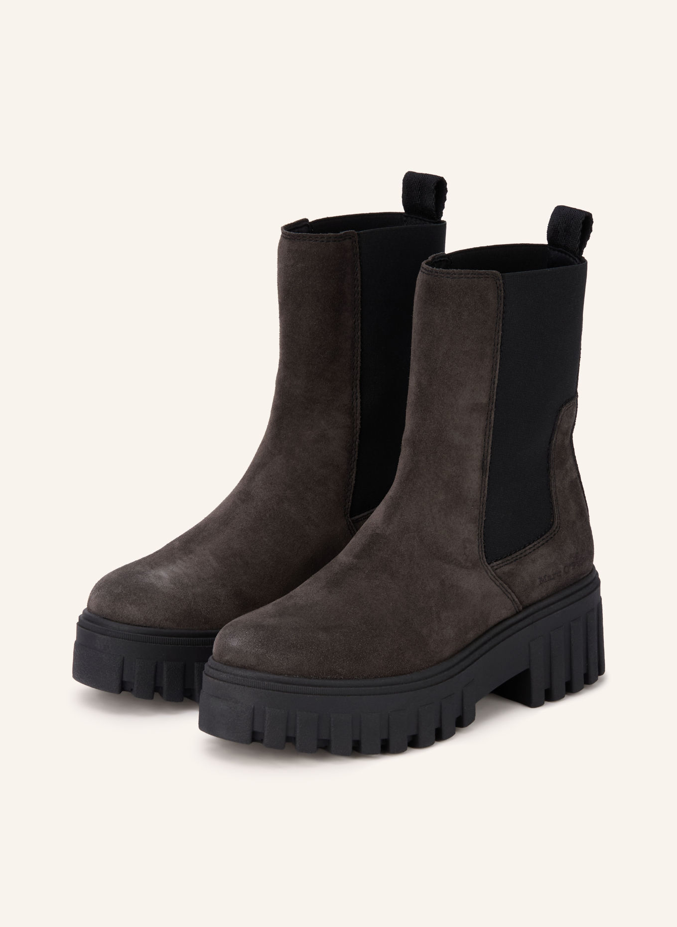 Marc O'Polo Chelsea boots: DARK GRAY
