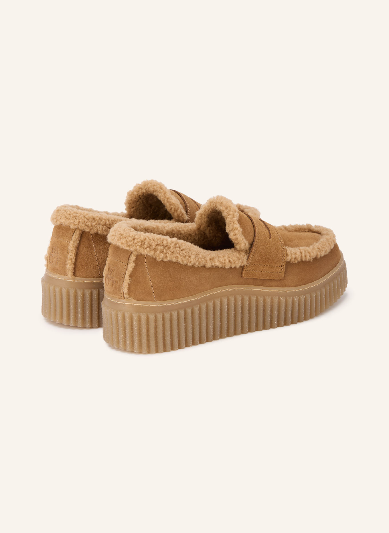 Marc O'Polo Loafers à barrette BIANCA: COGNAC / MARRON CLAIR
