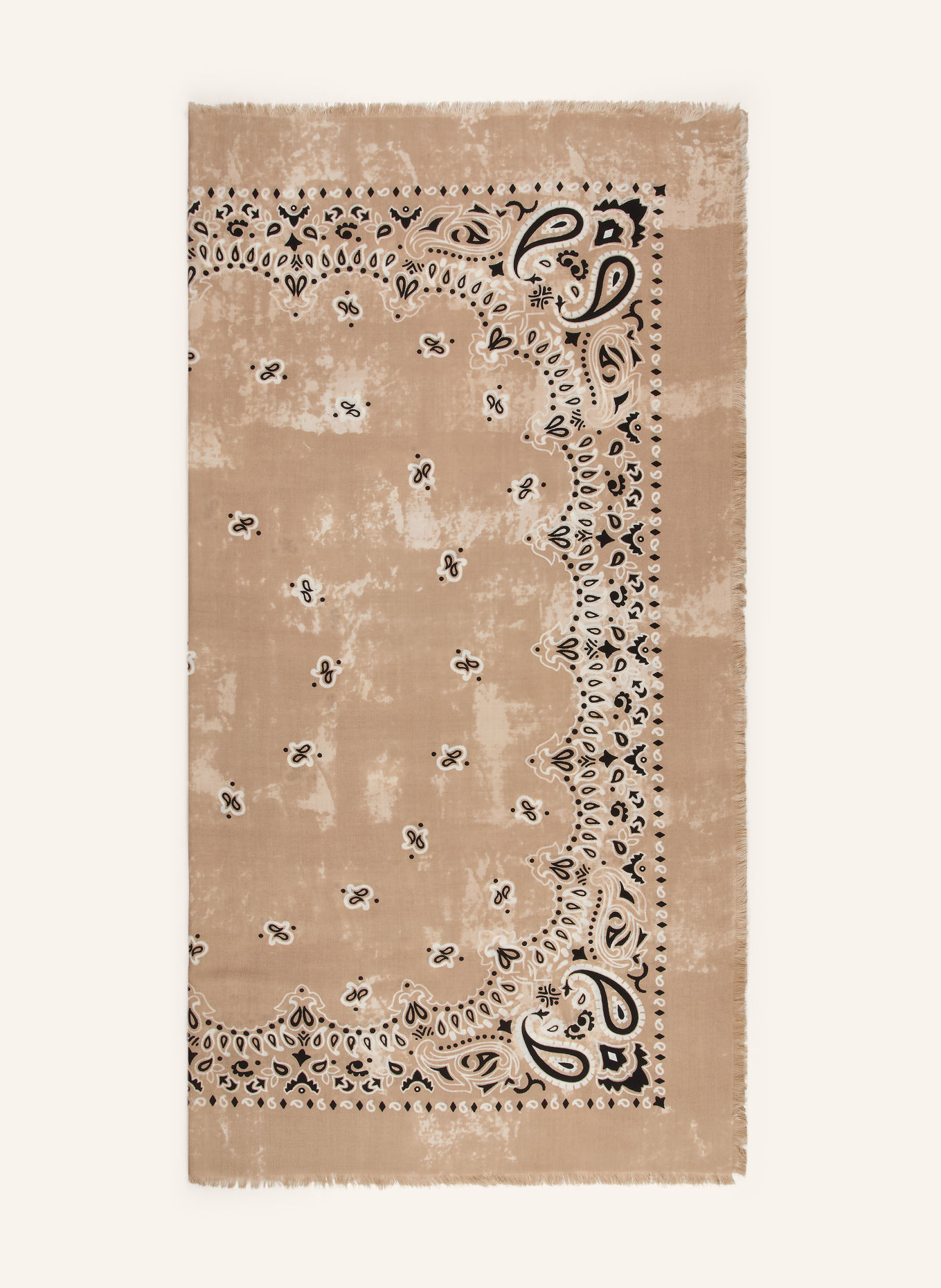 destin Tuch: CAMEL / WEISS / SCHWARZ