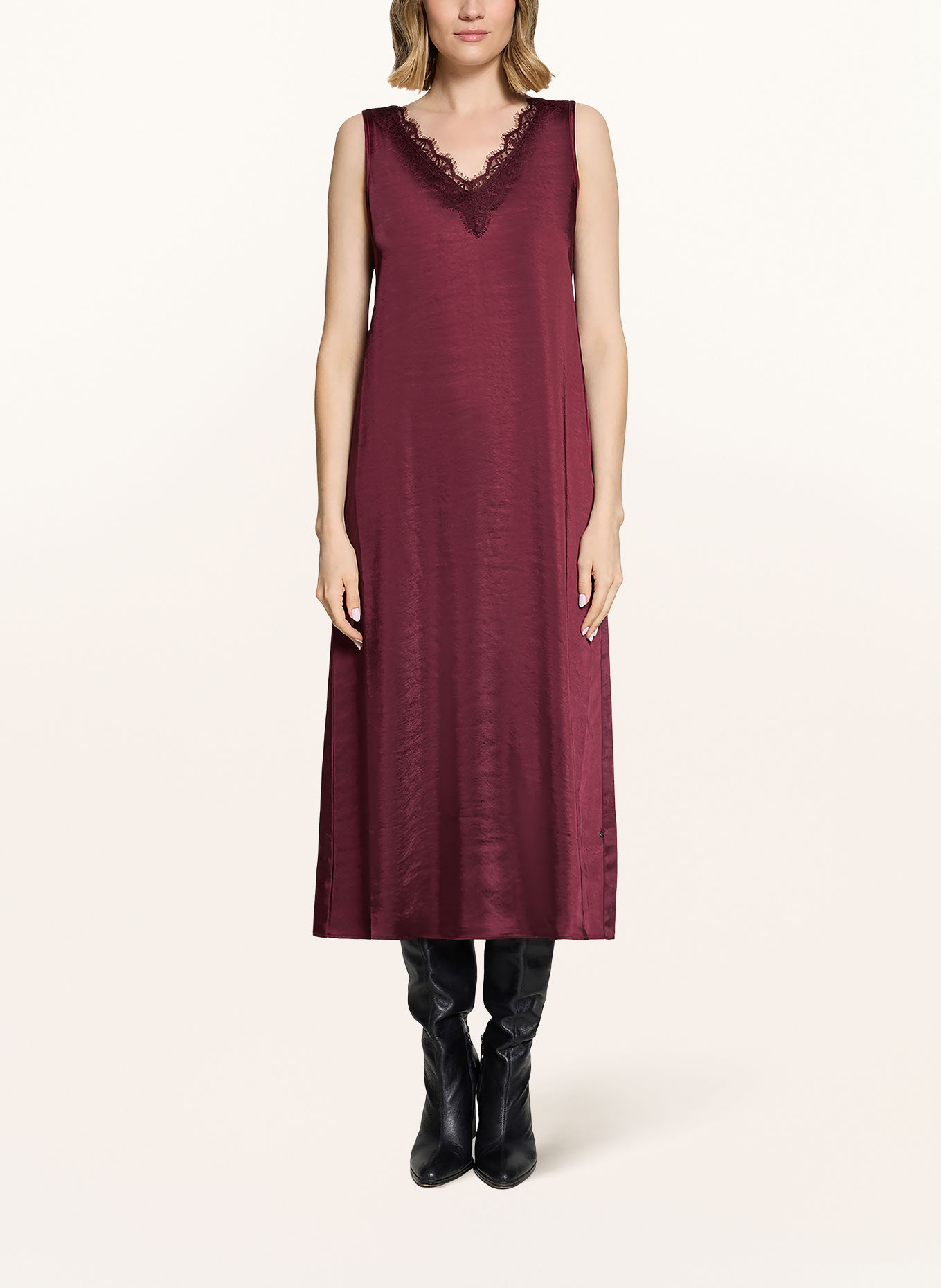 ROBE LÉGÈRE Set: Pullover und Kleid: DUNKELROT