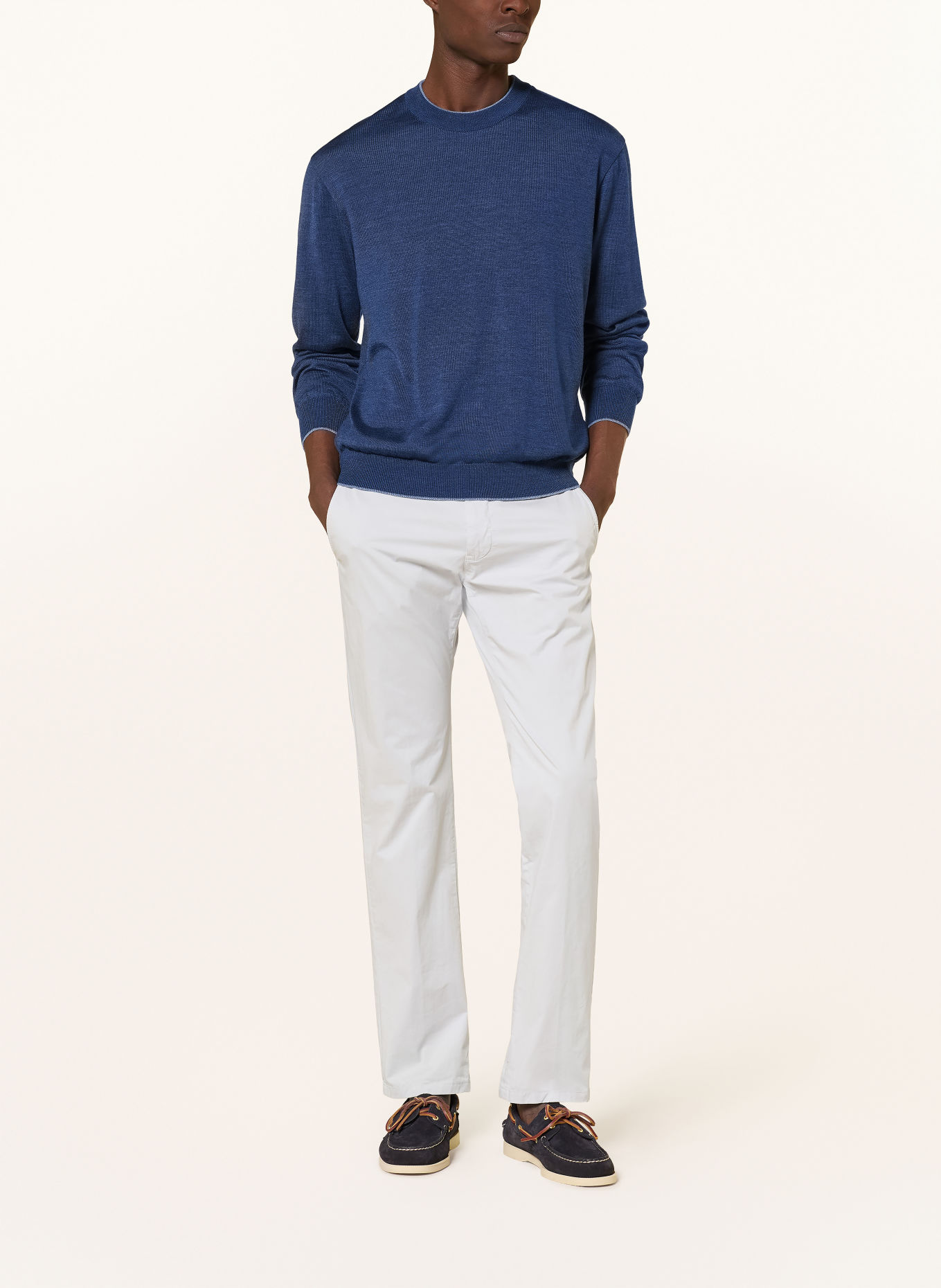 PAUL & SHARK Trui: DONKERBLAUW