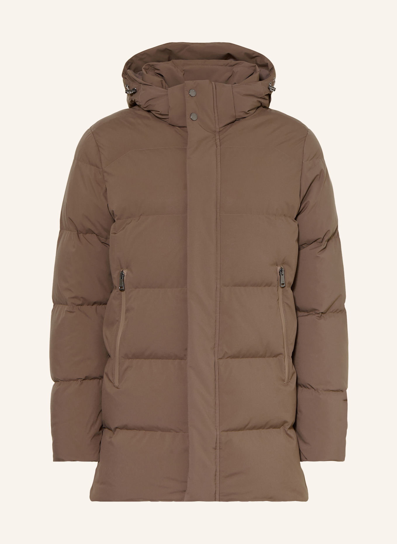 PAUL & SHARK Daunenmantel TYPHOON: TAUPE