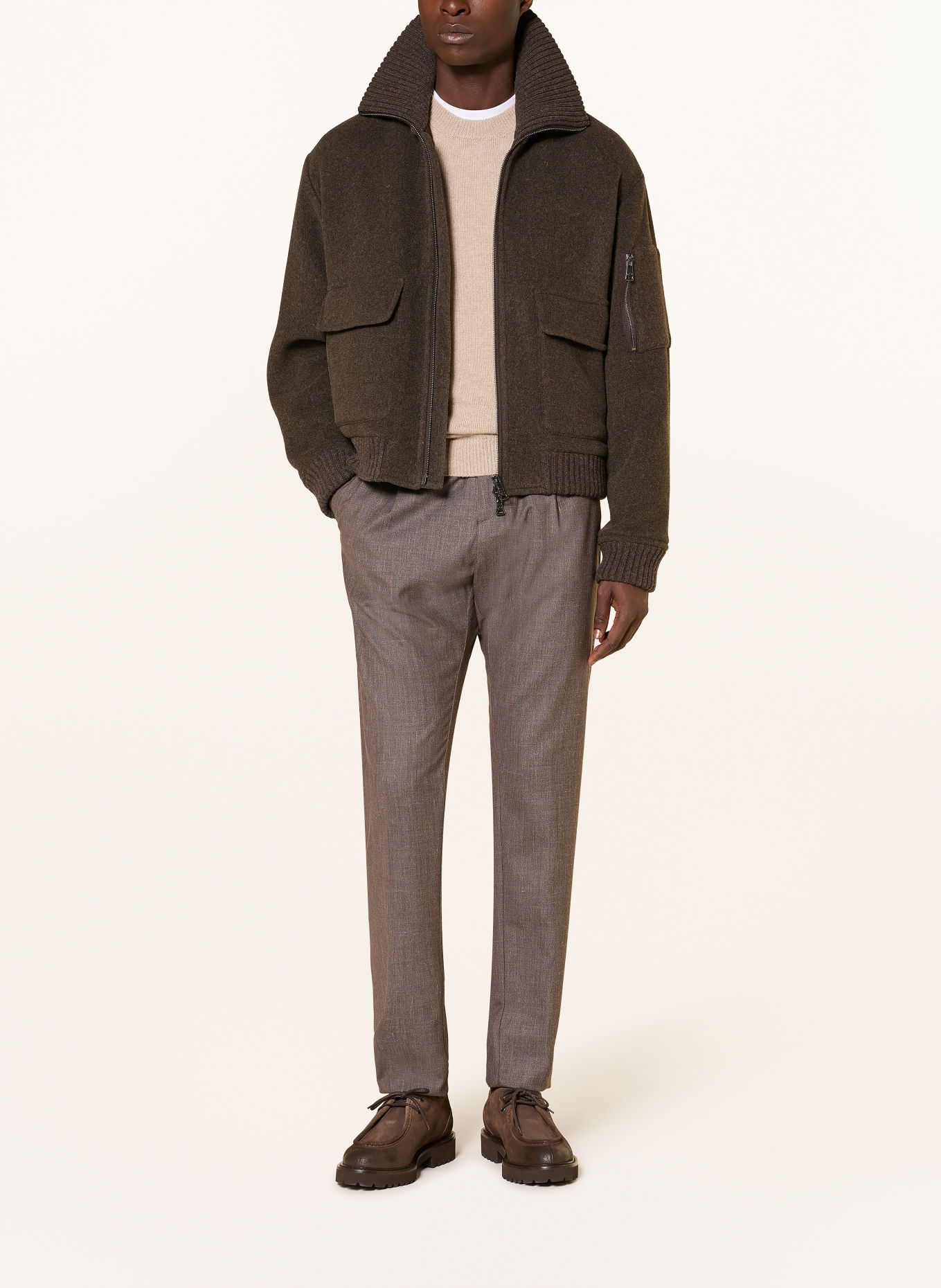 PAUL & SHARK Blouson: BRAUN