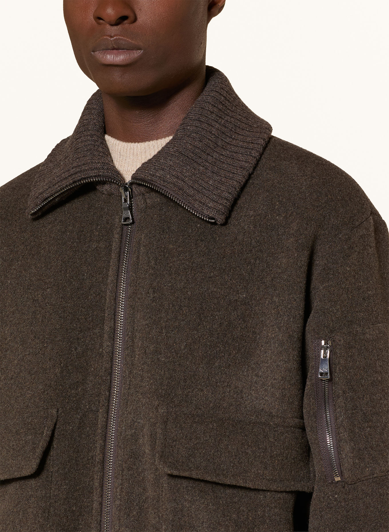 PAUL & SHARK Blouson: BRAUN