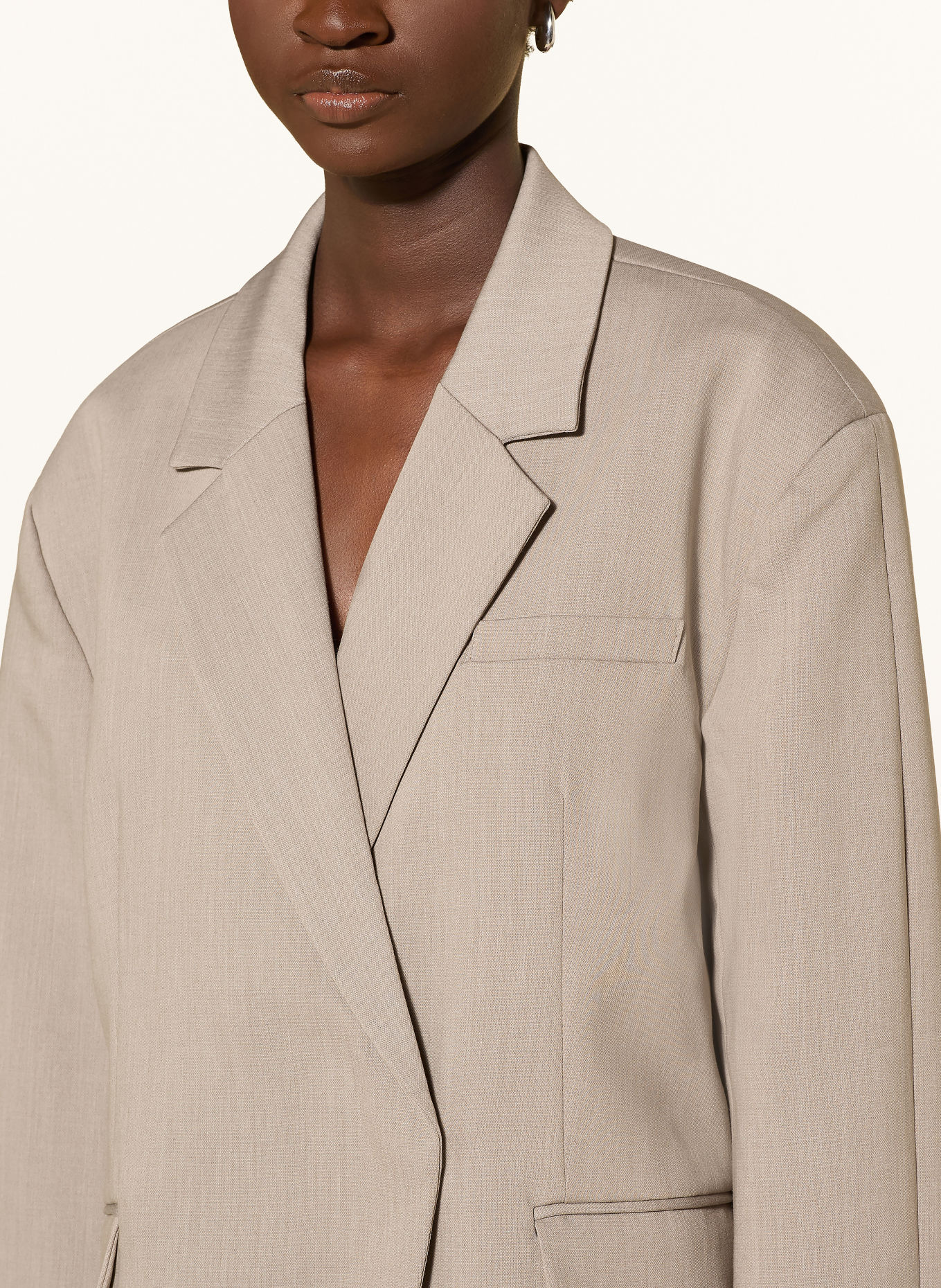 MSCH COPENHAGEN Oversized-Blazer MSCHMARCELI: CRÈME