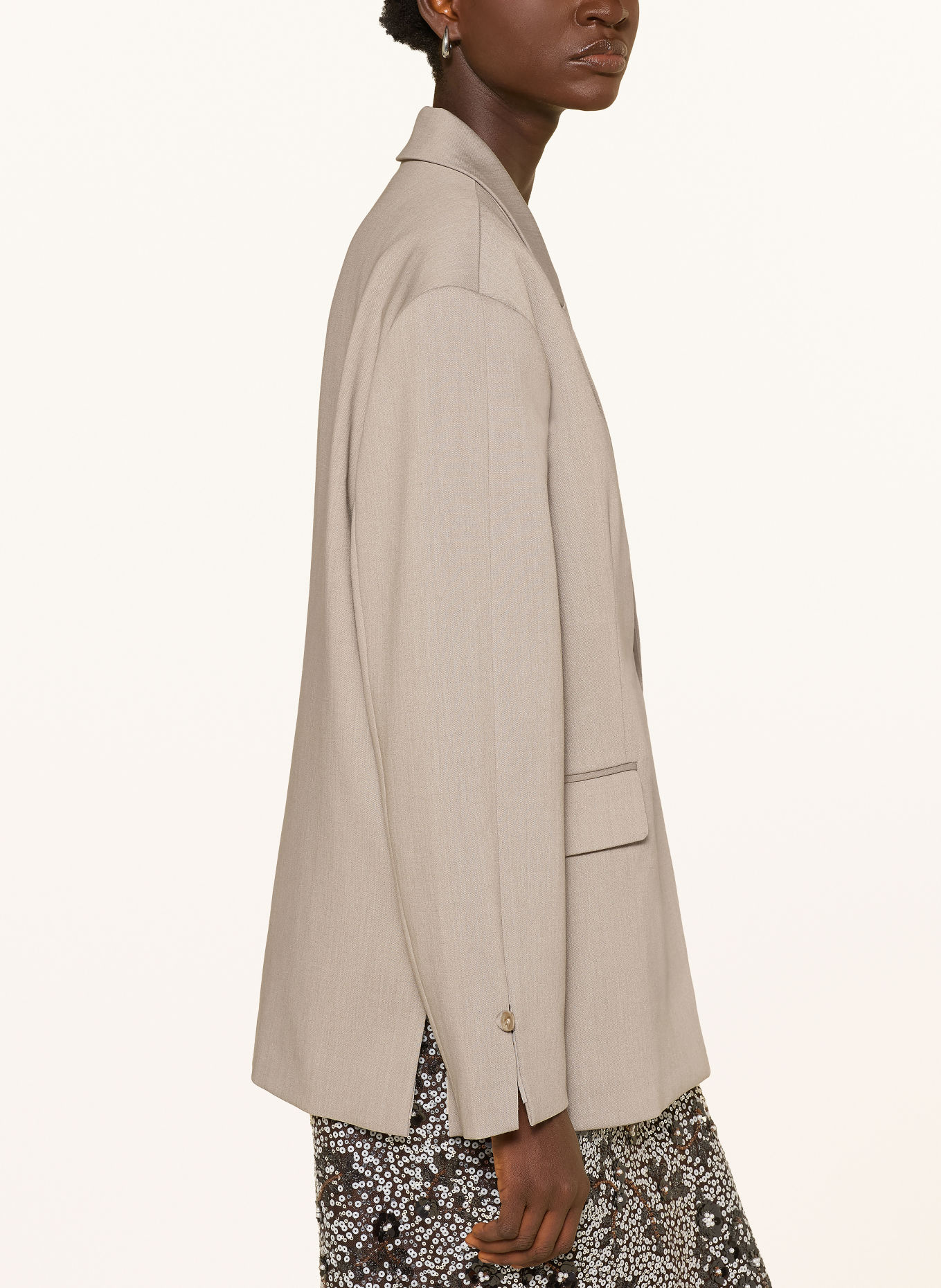 MSCH COPENHAGEN Oversized-Blazer MSCHMARCELI: CRÈME