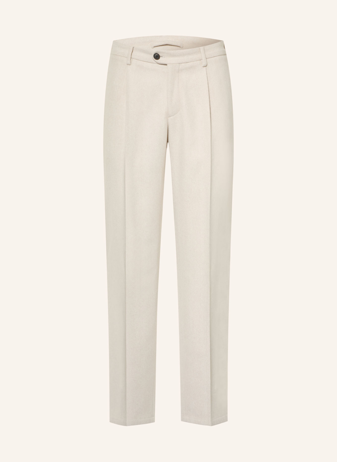 PROFUOMO Chino Regular Fit: BEIGE / CREME
