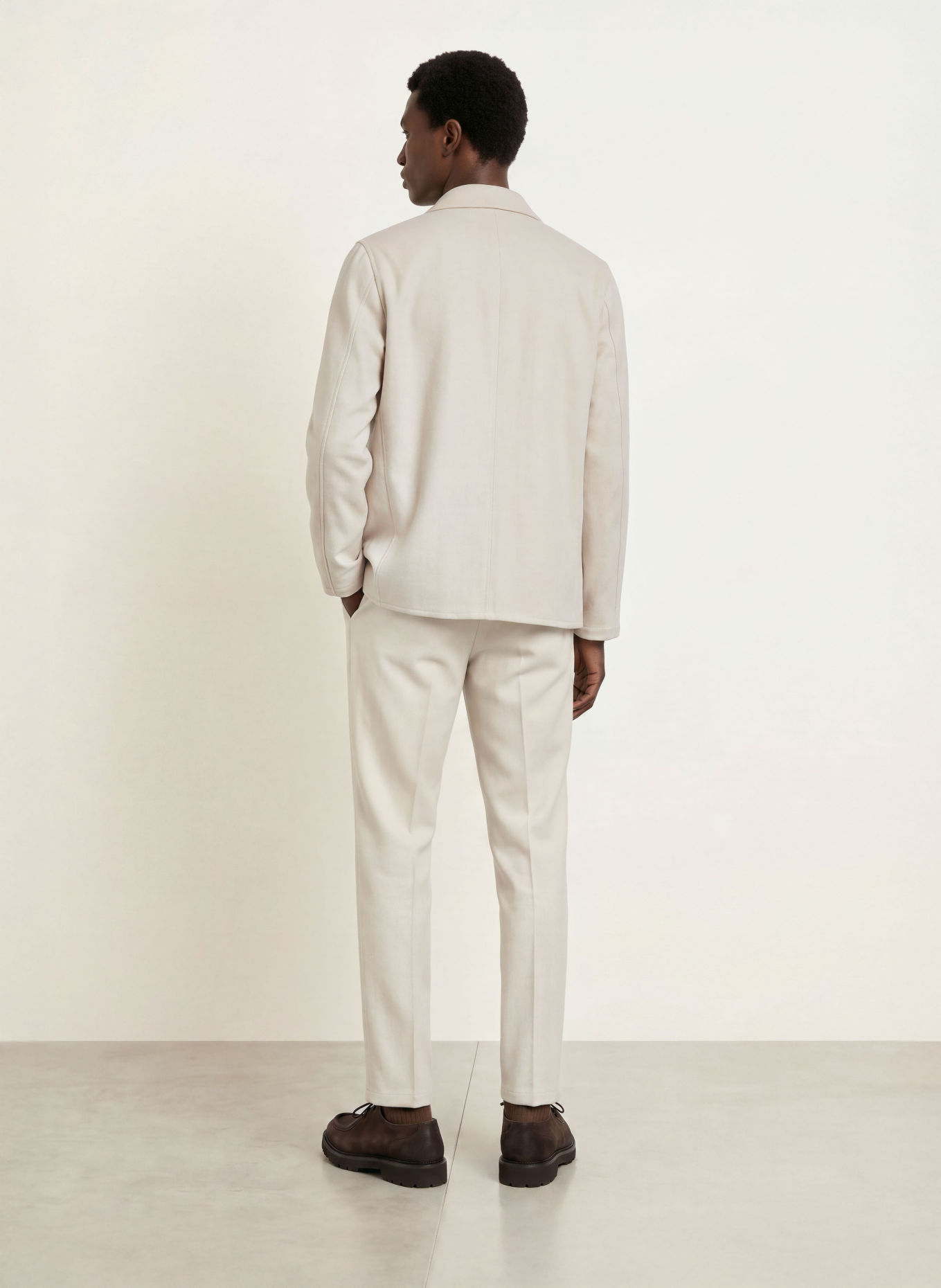 PROFUOMO Chino Regular Fit: BEIGE / CREME