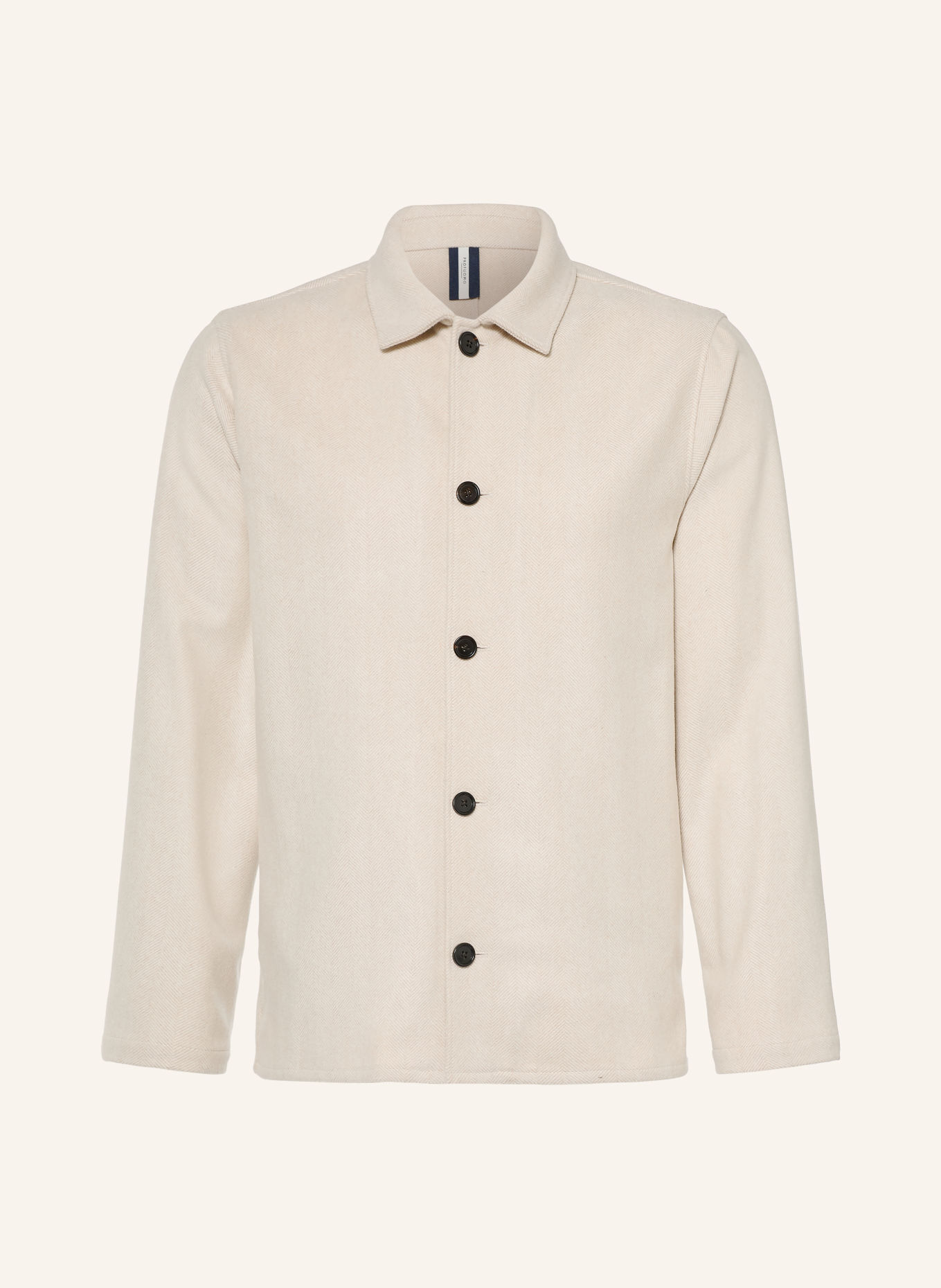 PROFUOMO Overshirt: BEIGE / ECRU