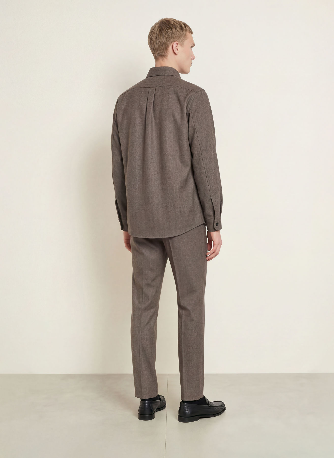 PROFUOMO Overshirt: TAUPE