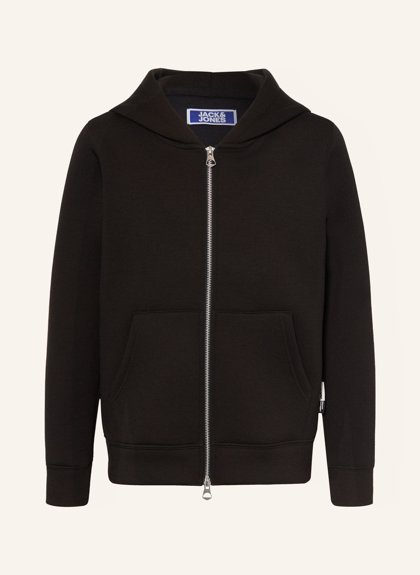JACK&JONES Jachetă din material de tip sweat: NEGRU