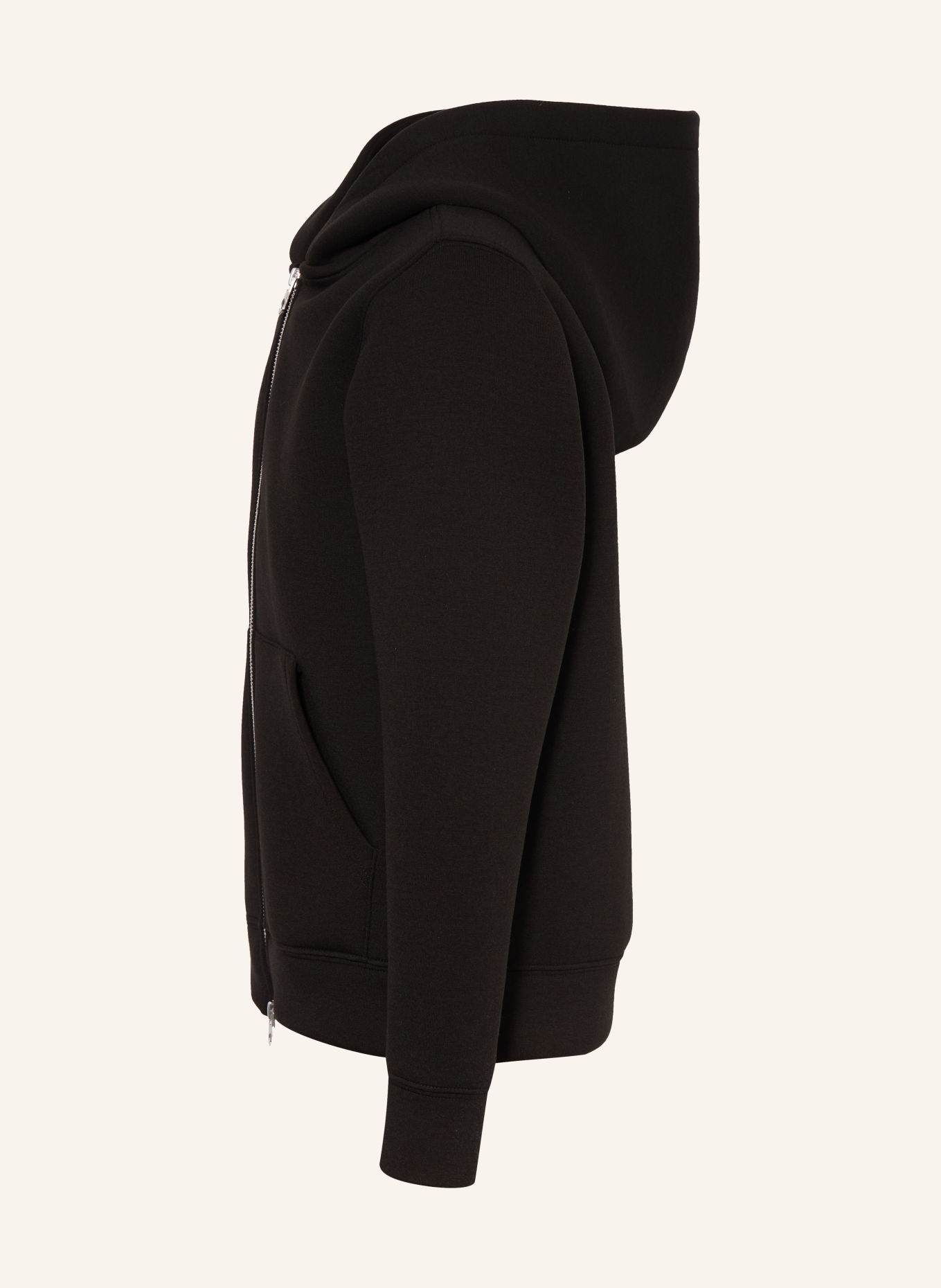 JACK&JONES Jachetă din material de tip sweat: NEGRU