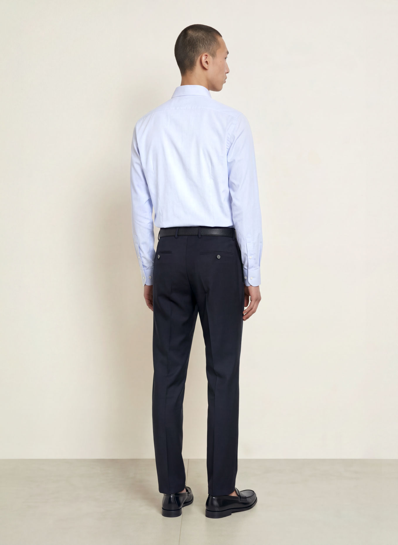 FINAMORE 1925 Hemd NAPOLI EDUARDO Regular Fit: HELLBLAU / WEISS