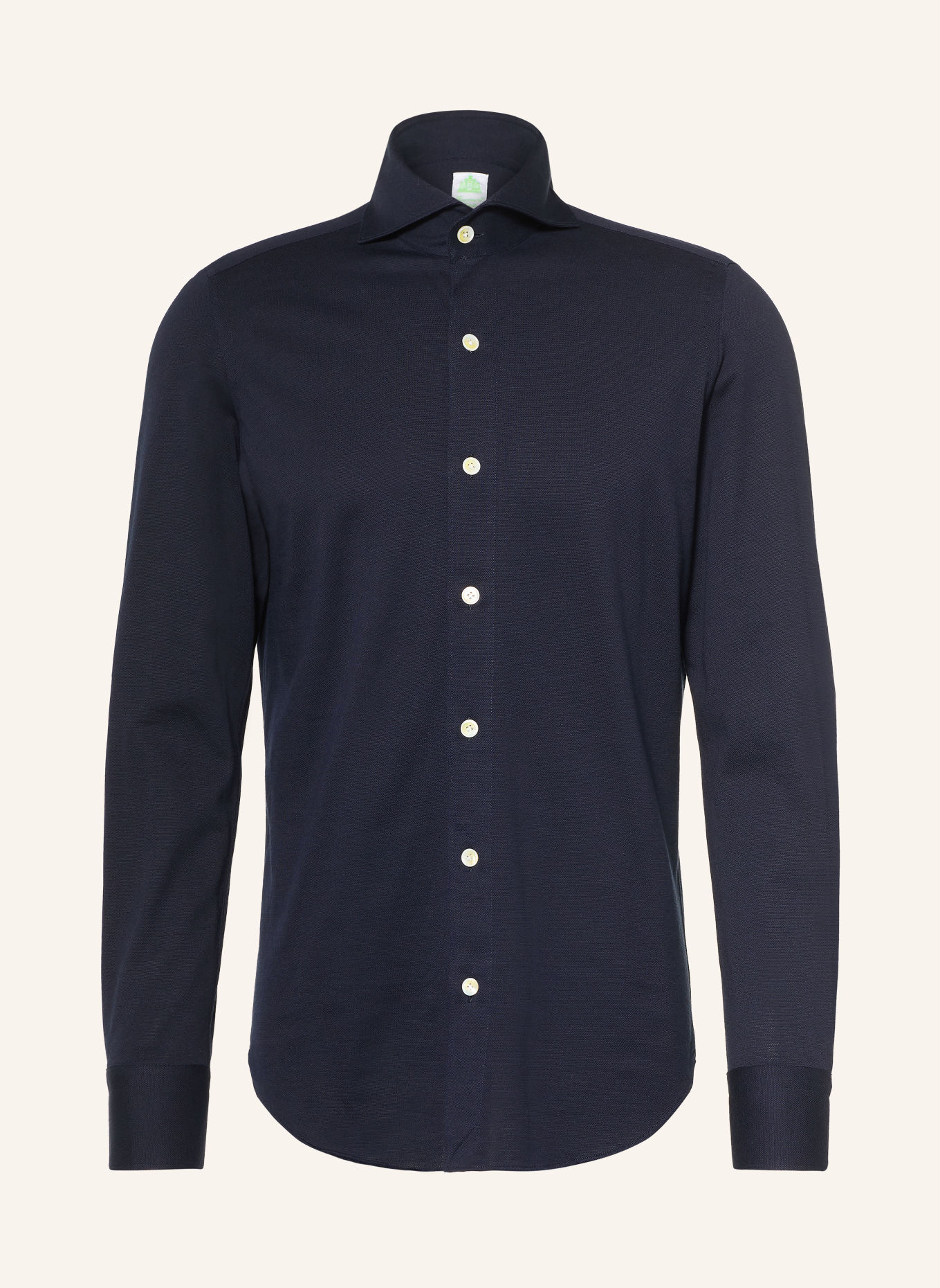 FINAMORE 1925 Hemd TORONTO SERGIO Slim Fit: DUNKELBLAU