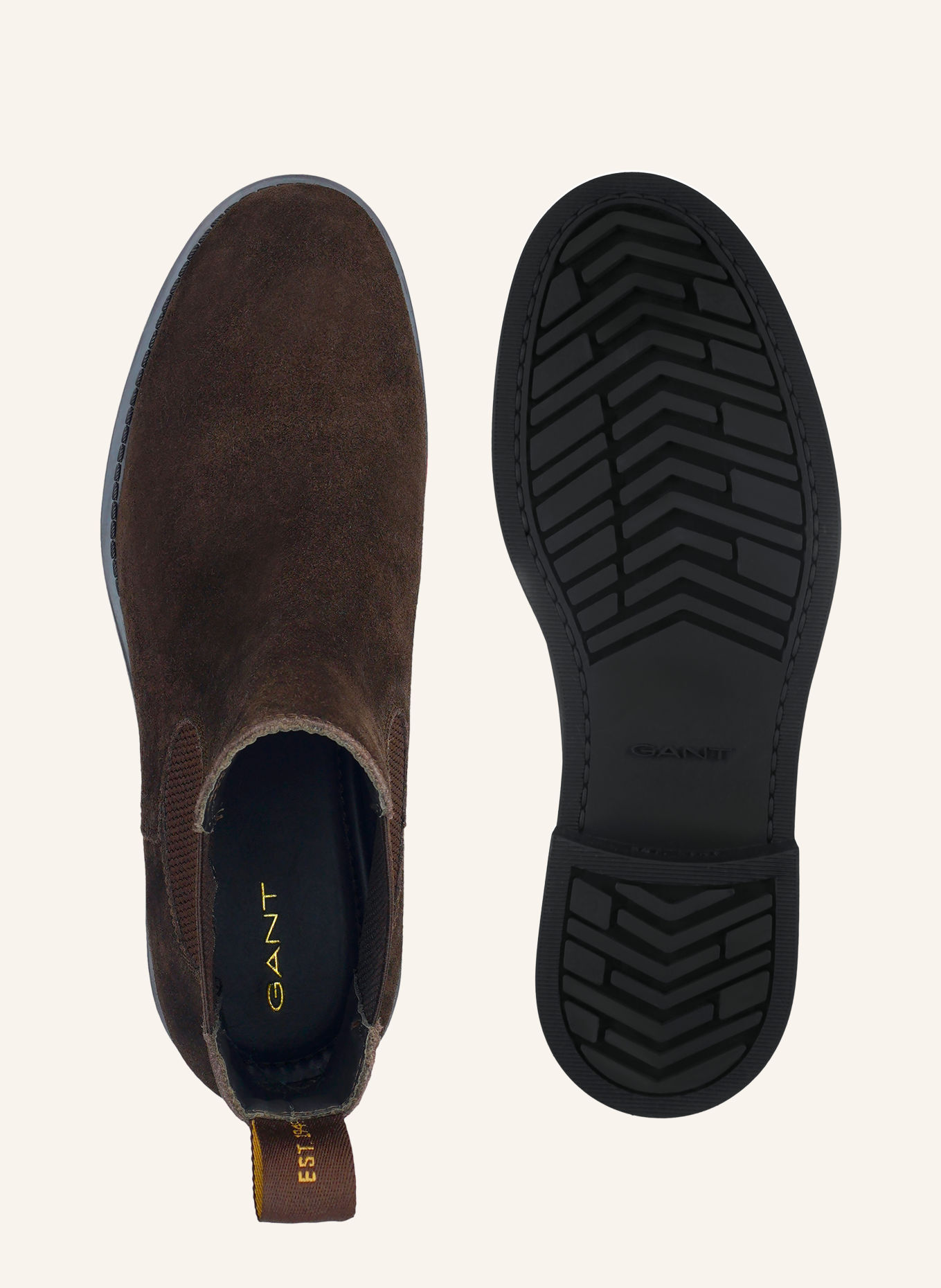 GANT Chelsea-Boots PREPDALE: DUNKELBRAUN