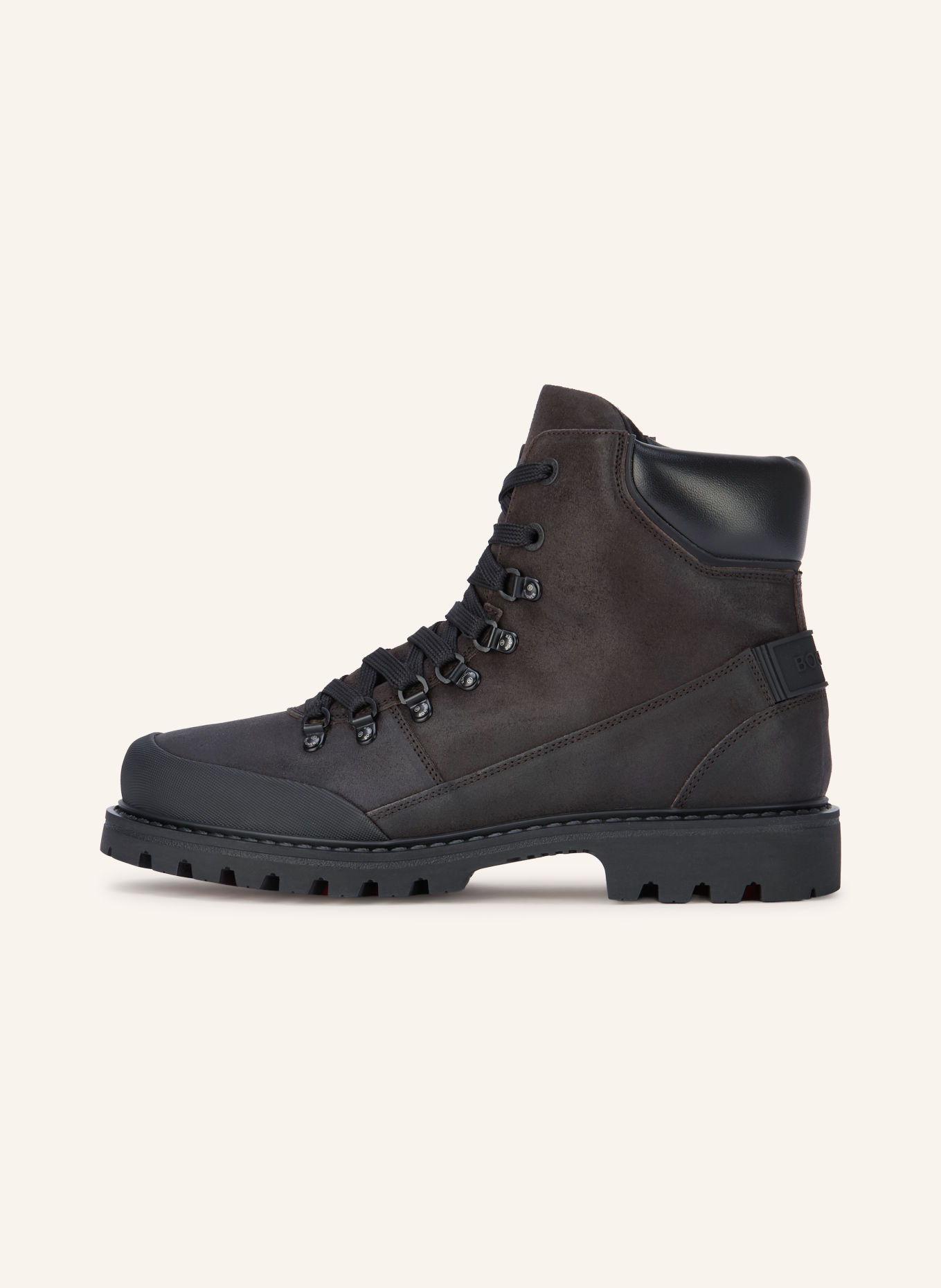 BOGNER HELSINKI Lace-up boots: DARK BROWN / BLACK