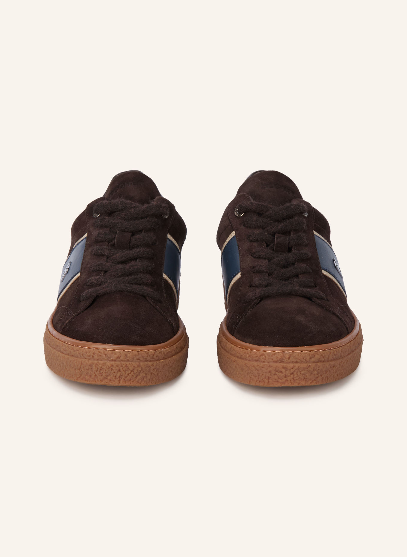 BOGNER CLEVELAND 15 Sneakers: DARK BROWN / TAUPE / BLUE