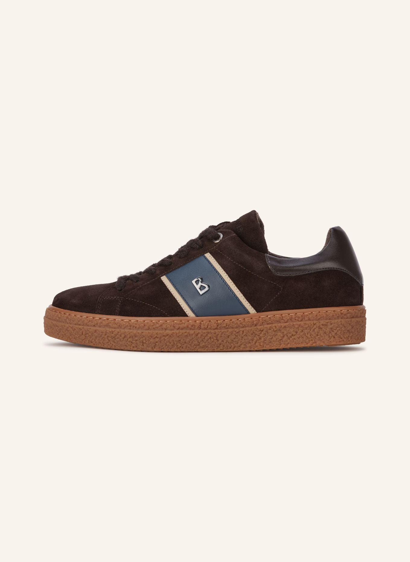 BOGNER CLEVELAND 15 Sneakers: DARK BROWN / TAUPE / BLUE