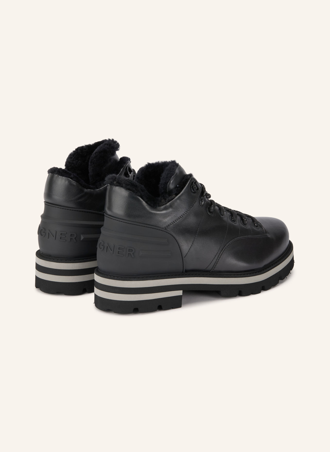 BOGNER Schnürboots COURCHEVEL: SCHWARZ