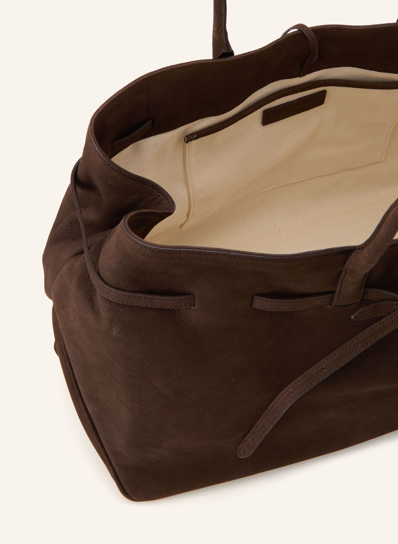 MARGE SHERWOOD Shopper GRANDMA USED BAG XL: DUNKELBRAUN