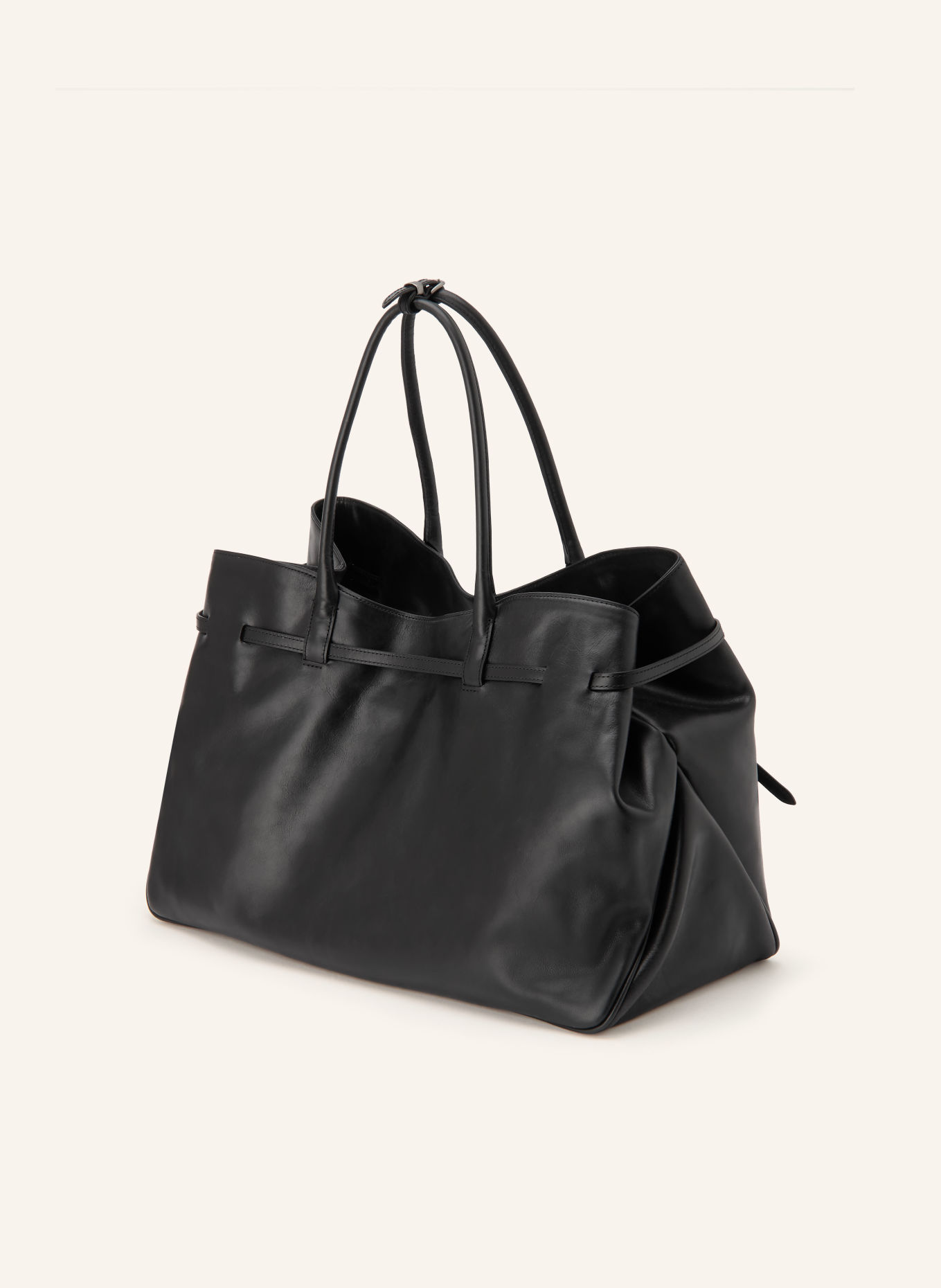 MARGE SHERWOOD Shopper GRANDMA USED BAG XL: SCHWARZ / SILBER