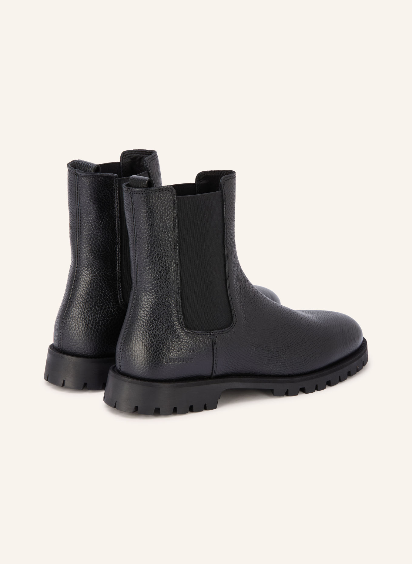 COPENHAGEN STUDIOS Chelsea boots CPH850: ZWART