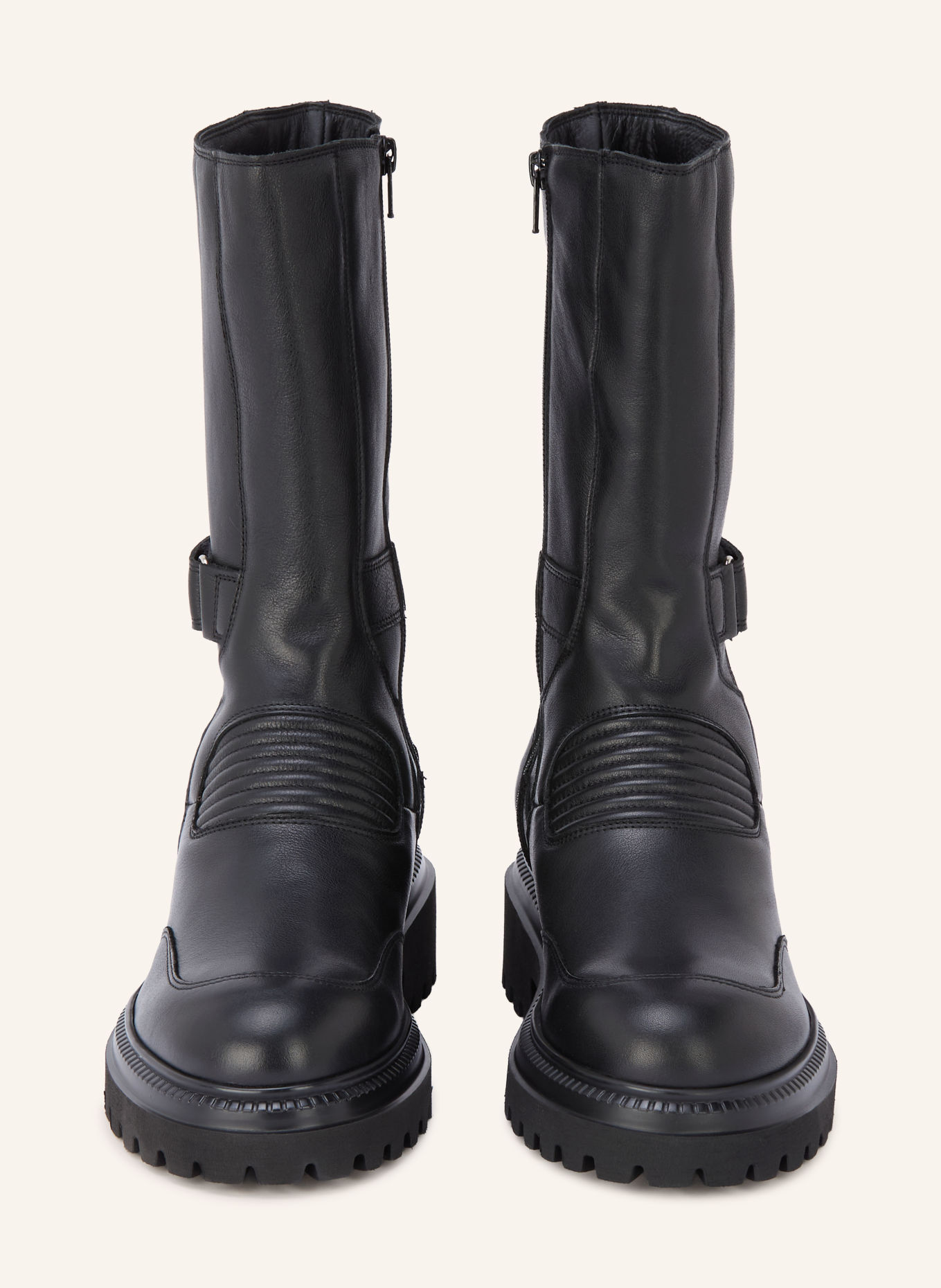 COPENHAGEN STUDIOS Biker boots CPH951: BLACK