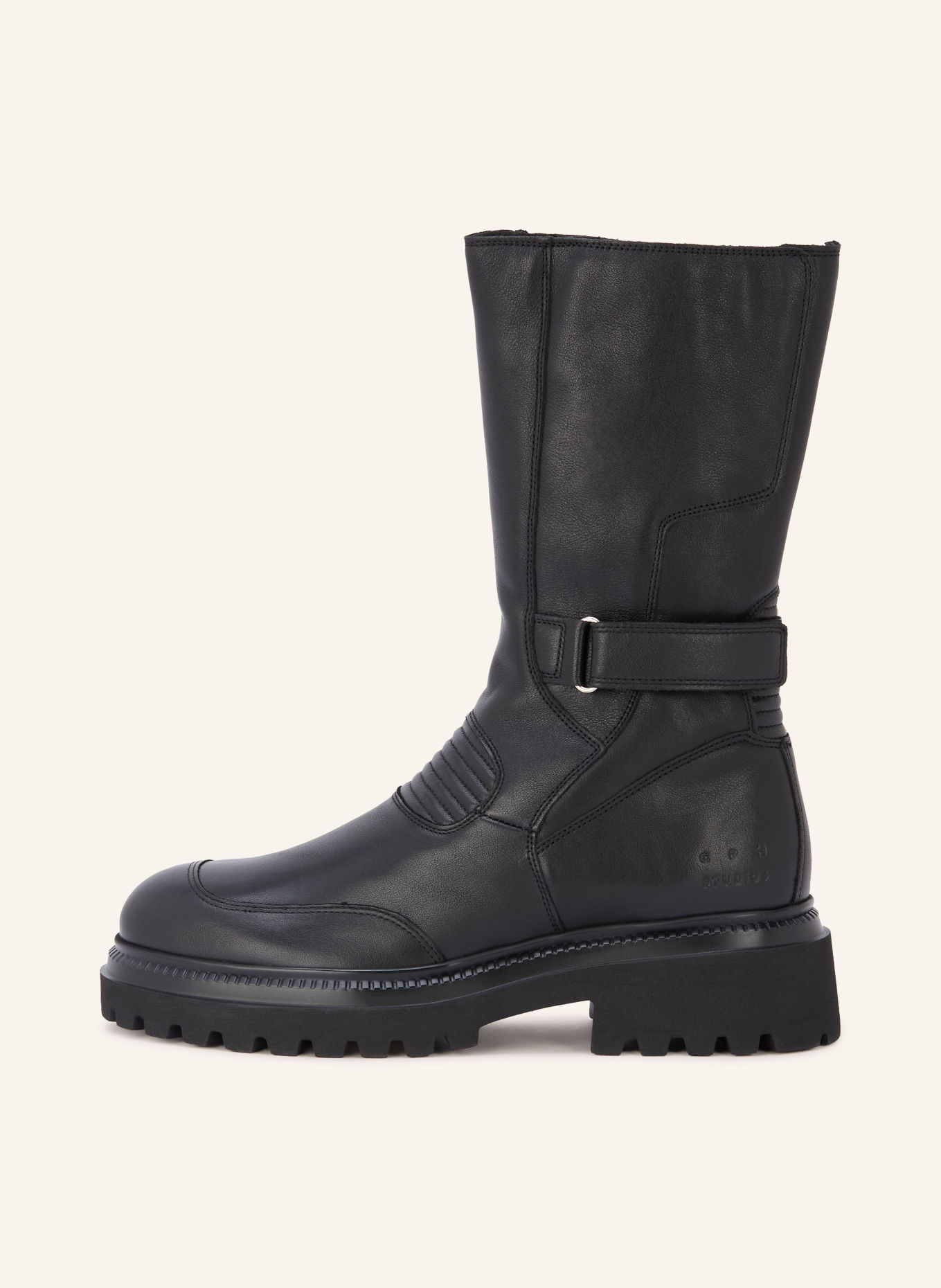COPENHAGEN STUDIOS Biker boots CPH951: BLACK