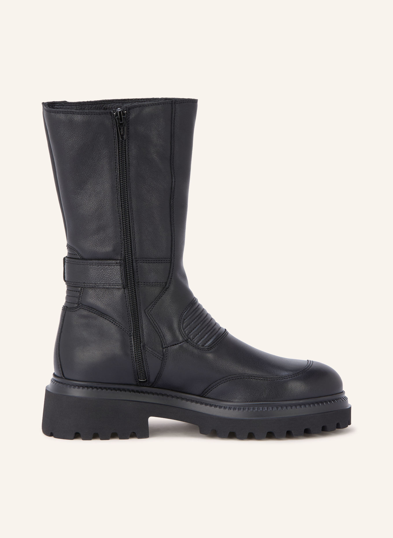 COPENHAGEN STUDIOS Biker boots CPH951: BLACK