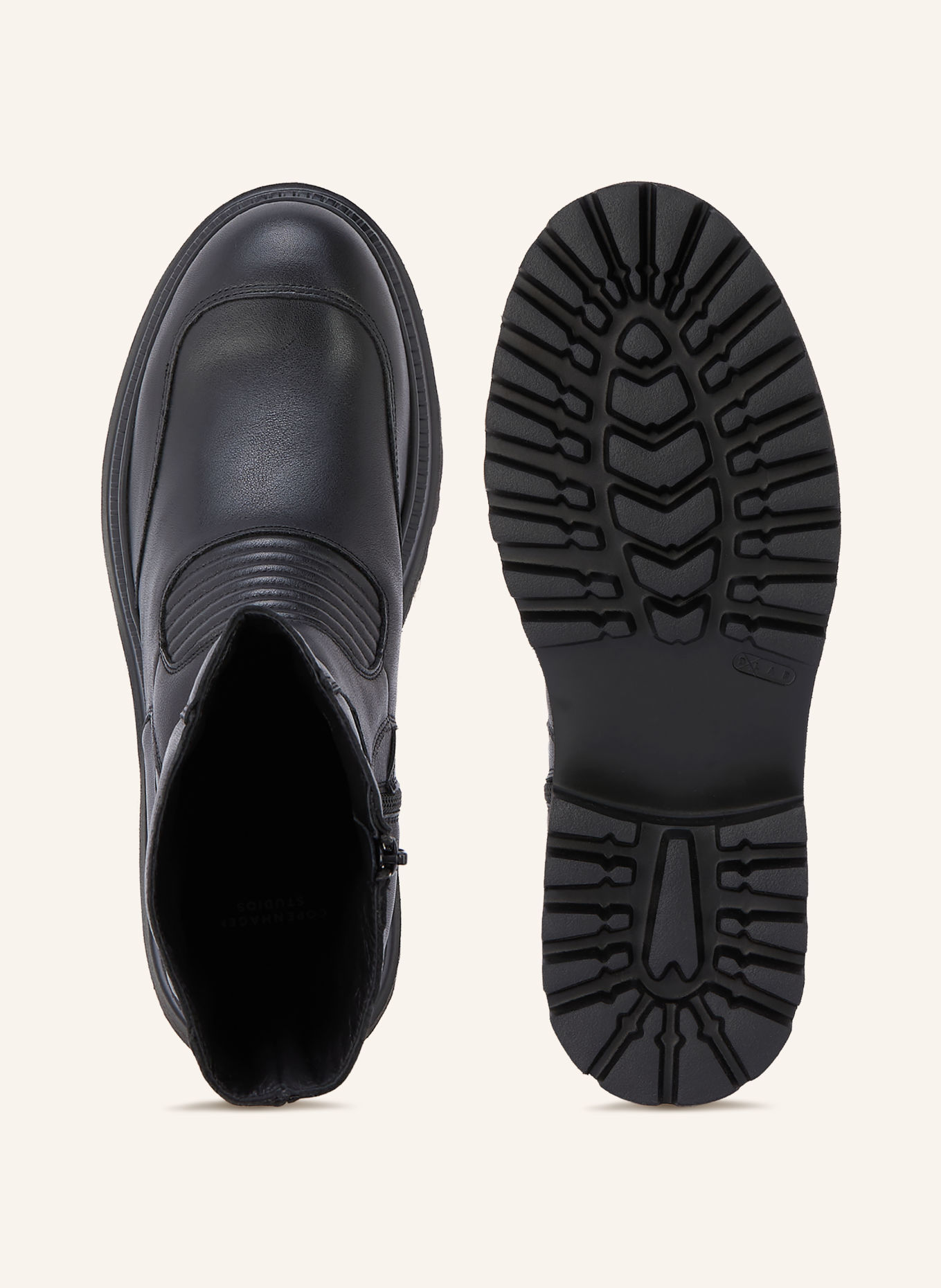 COPENHAGEN STUDIOS Biker boots CPH951: BLACK